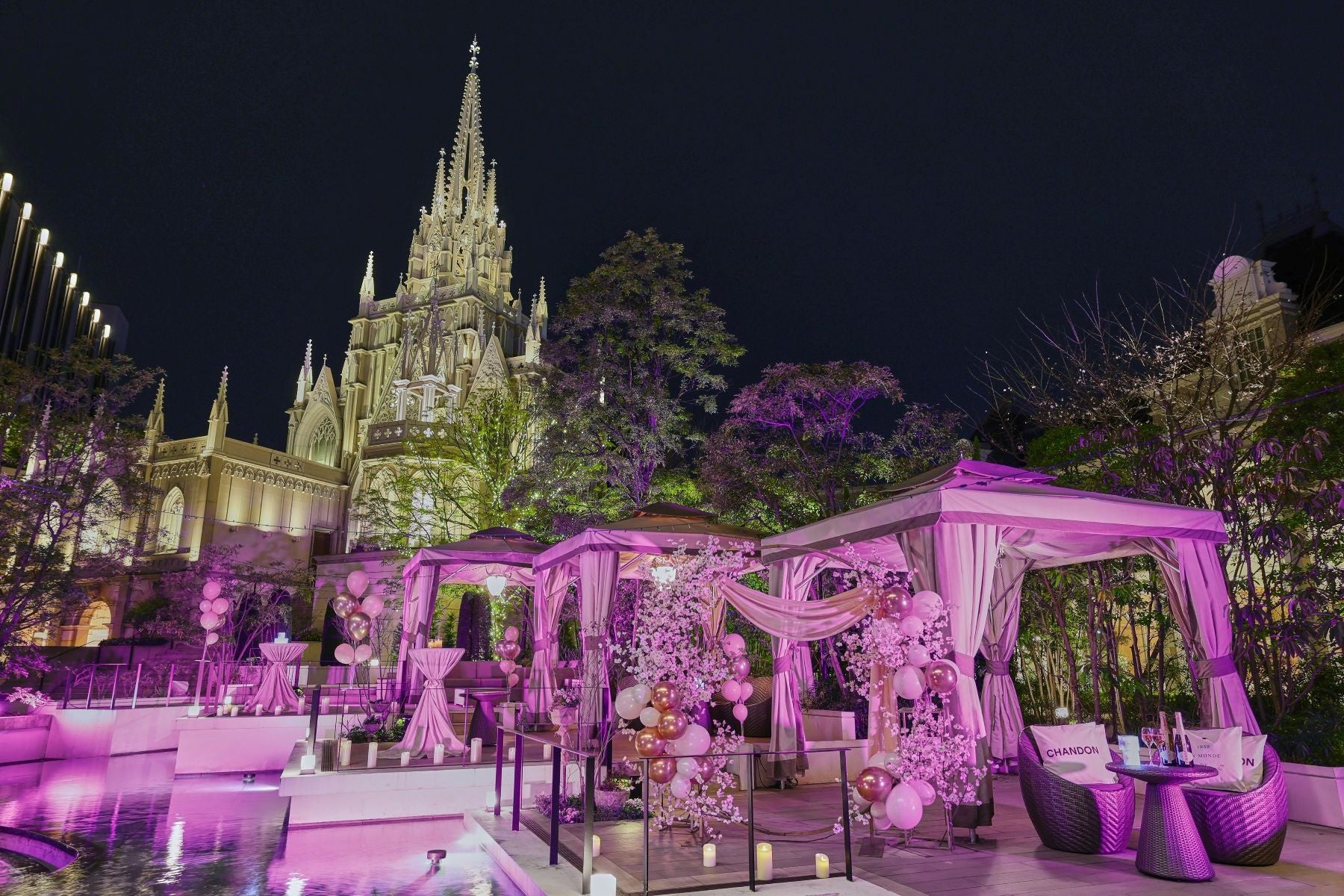 【名古屋】10周年を祝う「シャンドン ロゼ」のウェルカムドリンクとともに、名古屋で一番贅沢な“春”をシェアしよう！一夜限りのフォトジェニック空間『STRINGS Spring ROSÉ Night』