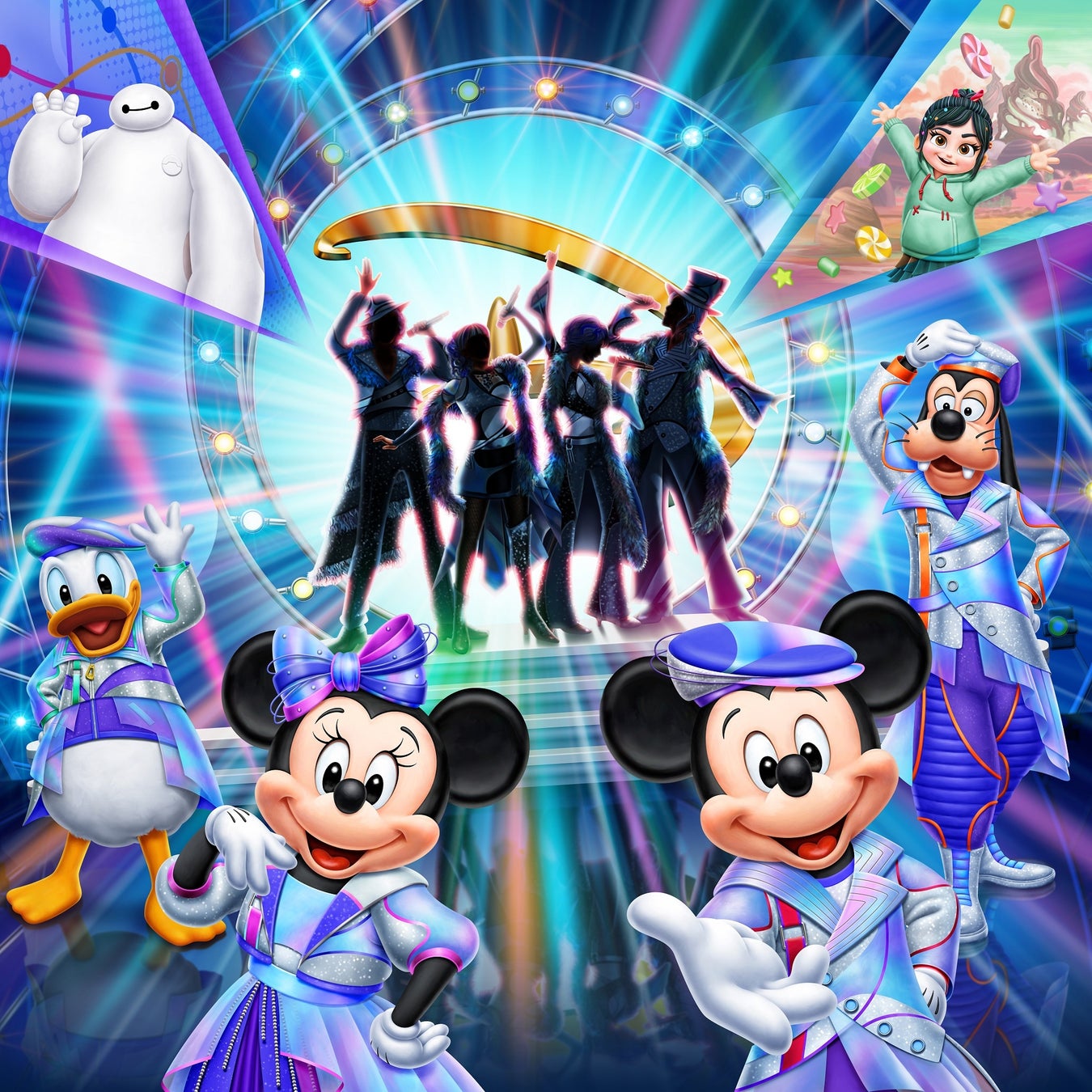 東京ディズニーランド（R）「ショーベース」新規ショー　　　　　　　　　　「The D-Groovationz4 Live: Happy! Funky! Groovy! Tour」