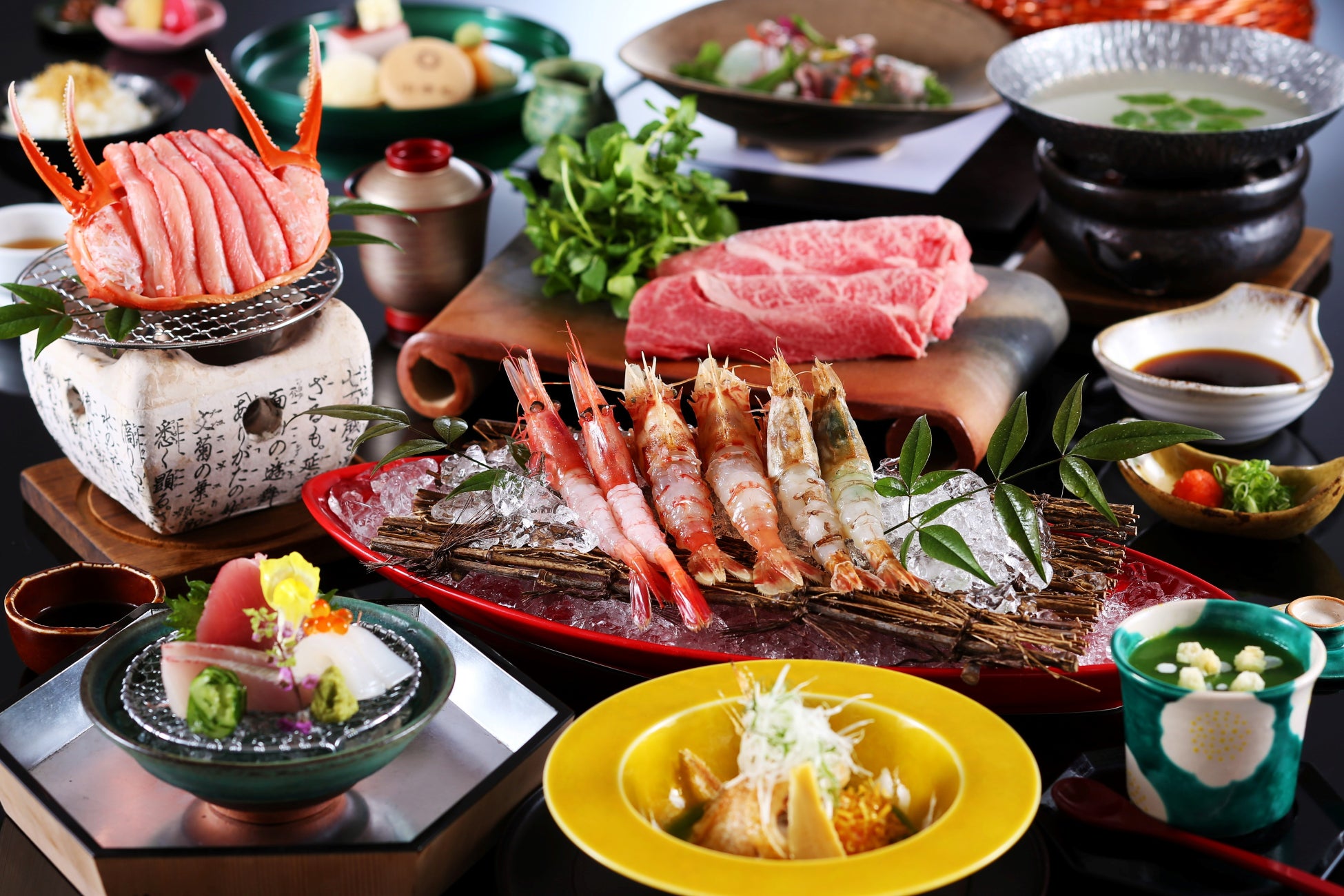 兵庫・湯村温泉「湧泉の宿ゆあむ」、香住ガニ1.0杯・但馬牛・のどぐろ・地えび食べくらべが堪能できる春の贅沢/特選グルメプランを販売【2026年4月1日（水）～6月15日（月）】