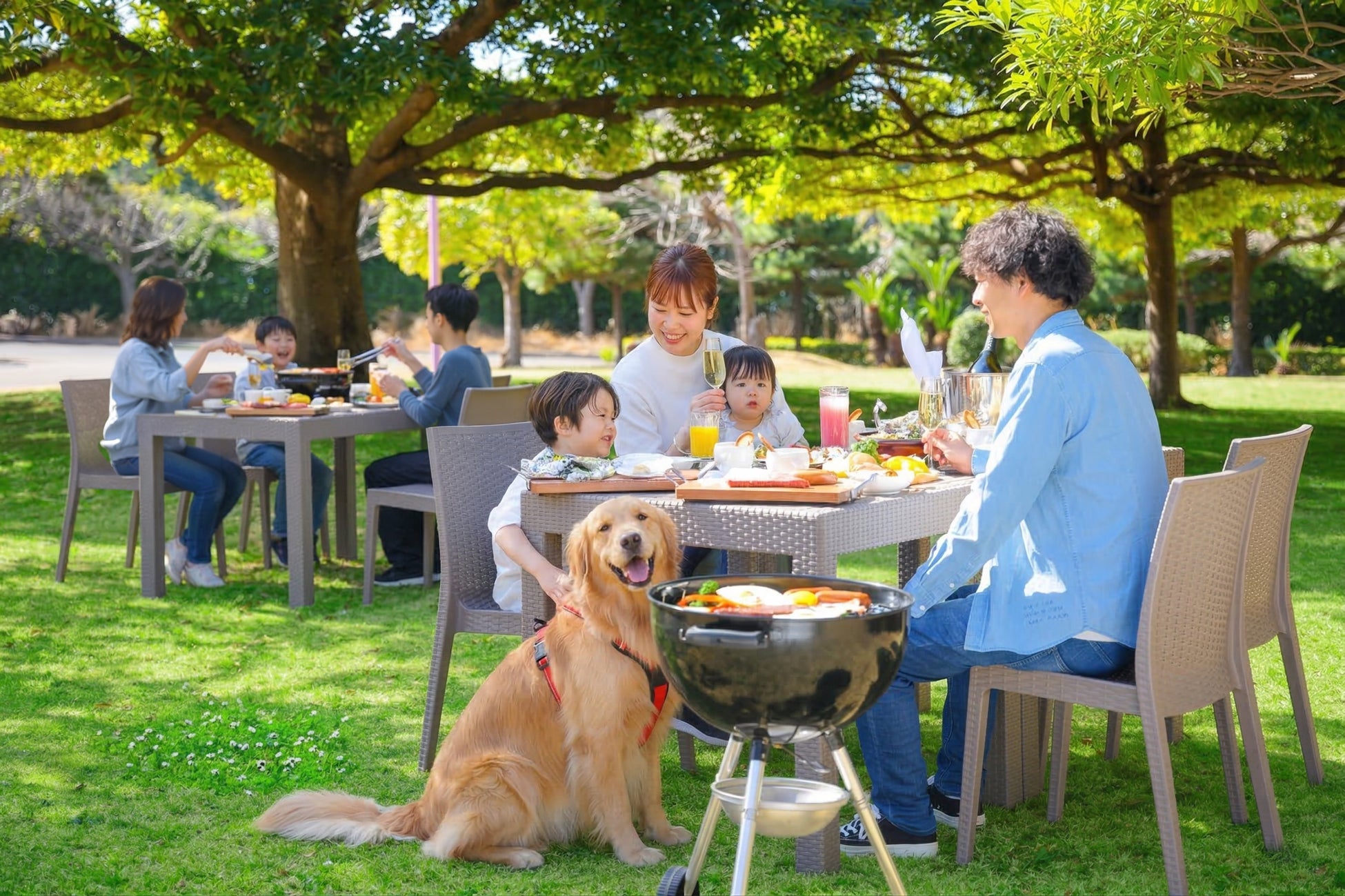 GWは愛犬と新緑ガーデンでBBQ！手ぶらで愉しむ期間限定のアウトドア体験「ガーデンバーベキュー」開催