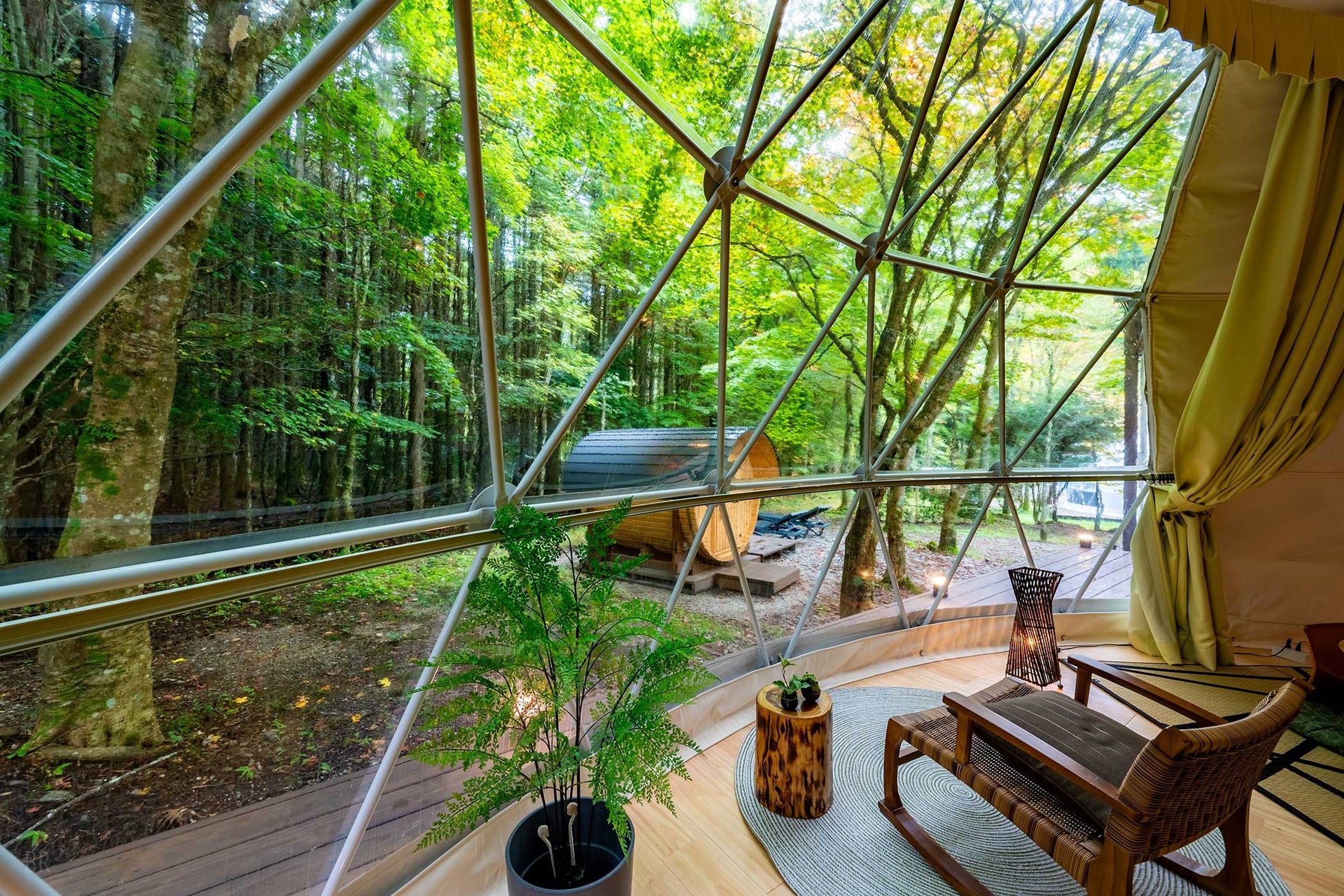 【先着20組限定7,000円引クーポン配布】全棟サウナ付グランピング施設シタラヴィレッジが「春の旅行支援」4プランを発表！U30割・子連れ無料・グループ1万円引など、奥三河の春を遊び尽くすグランピング