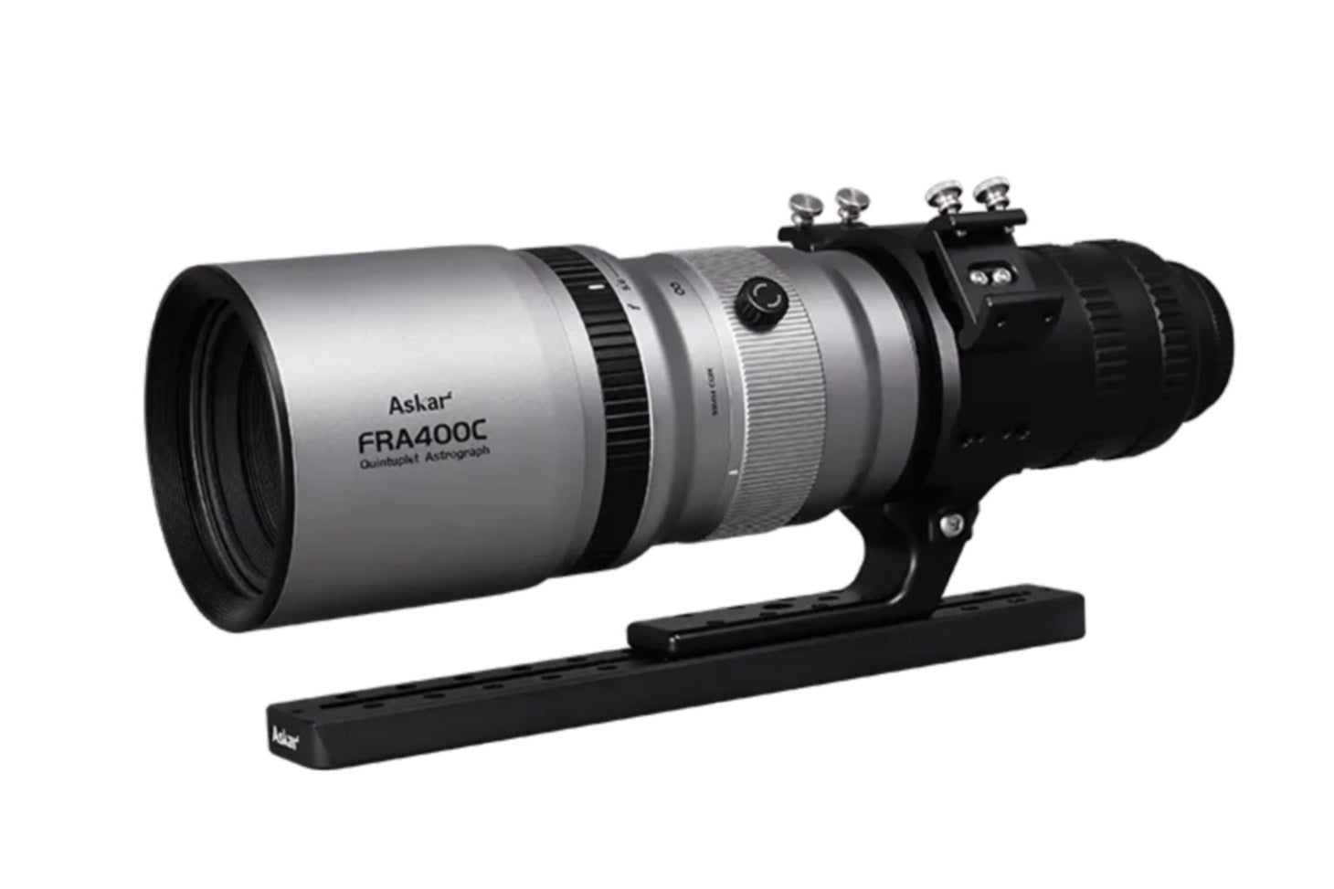 口径72mmの5群5枚EDガラス採用。あらゆる日常撮影を一本でこなす、Askar多目的望遠鏡「FRA400C鏡筒」発売
