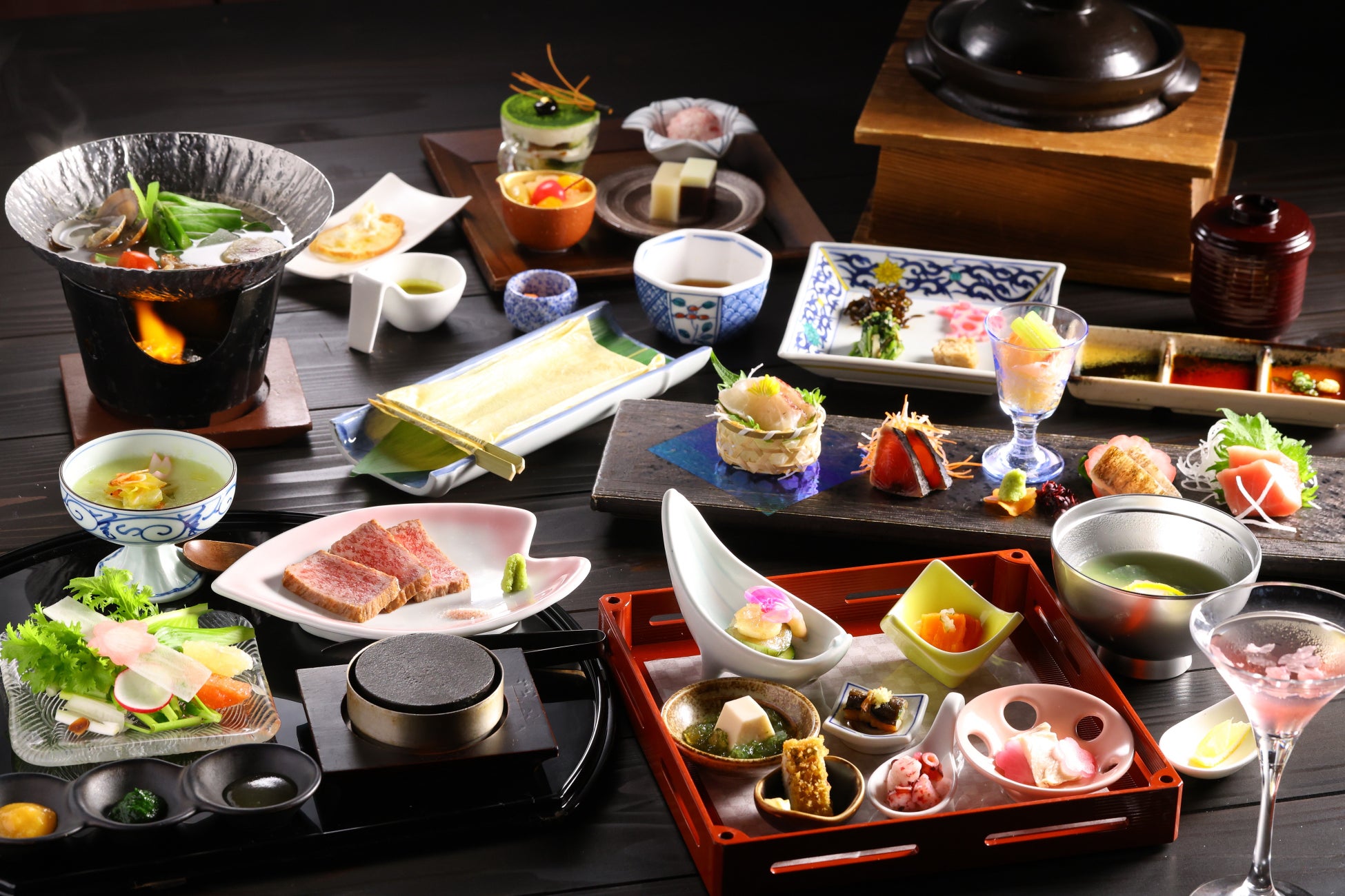 【奥湯河原温泉 山翠楼 SANSUIROU】　　　　　　　　　　　　　　春限定献立の提供開始 ー 厳選食材で仕立てる至高の和食会席