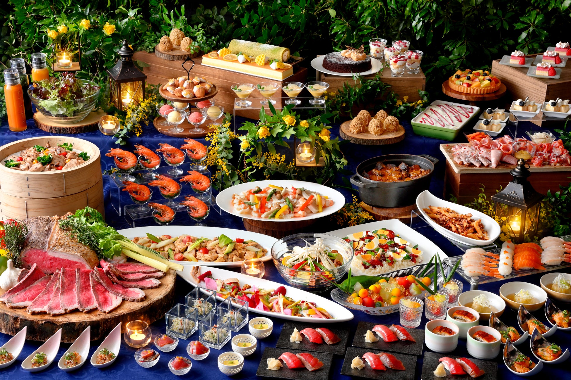 【ホテル椿山荘東京】都心の庭園で蛍舞う夜と美食を堪能「ほたるの夕べ ディナービュッフェ」5月17日よりスタート