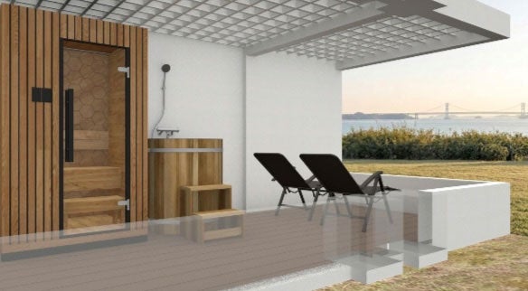 今春スタート｜淡路島に“ととのう客室”誕生。海辺のリゾートホテル「ホテルアナガ」にて、絶景×プライベートサウナ「ANAGA SAUNA」始動！