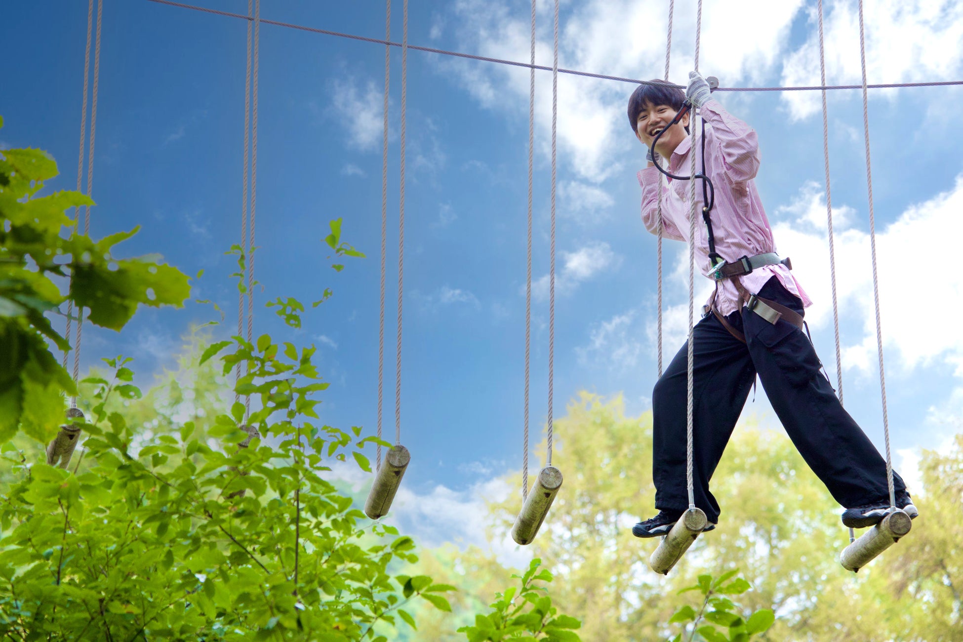 家族みんなで楽しめる!フォレストアドベンチャー・蓼科がトレックコースにリニューアルオープン!