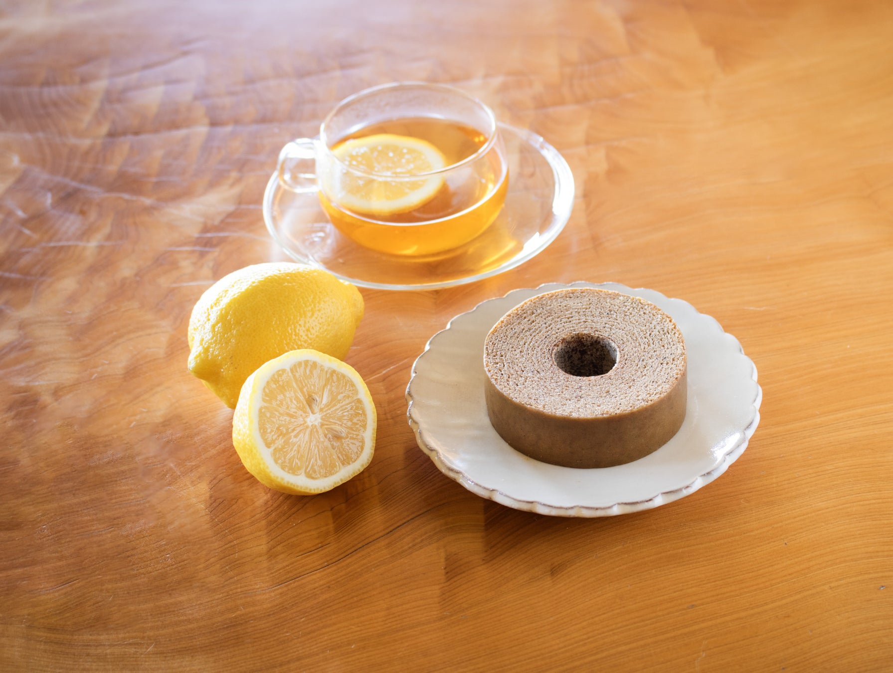 バームクーヘンでレモンティーを再現。atelier京ばあむ限定「レモンティーばあむmini」4/3（金）より新発売