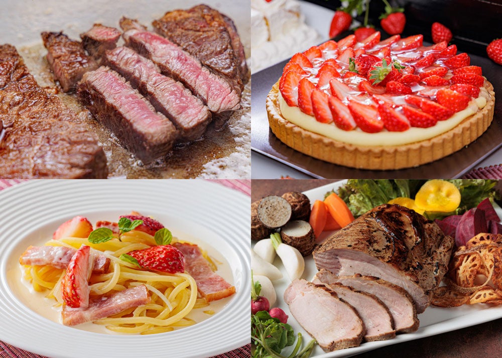 【ゴールデンウィーク限定】新大阪江坂東急REIホテルで”ガッツリ肉”と”ときめき苺”の真剣勝負！アンガスビーフと苺スイーツ、2大主役が共演する至福のランチブッフェ開催
