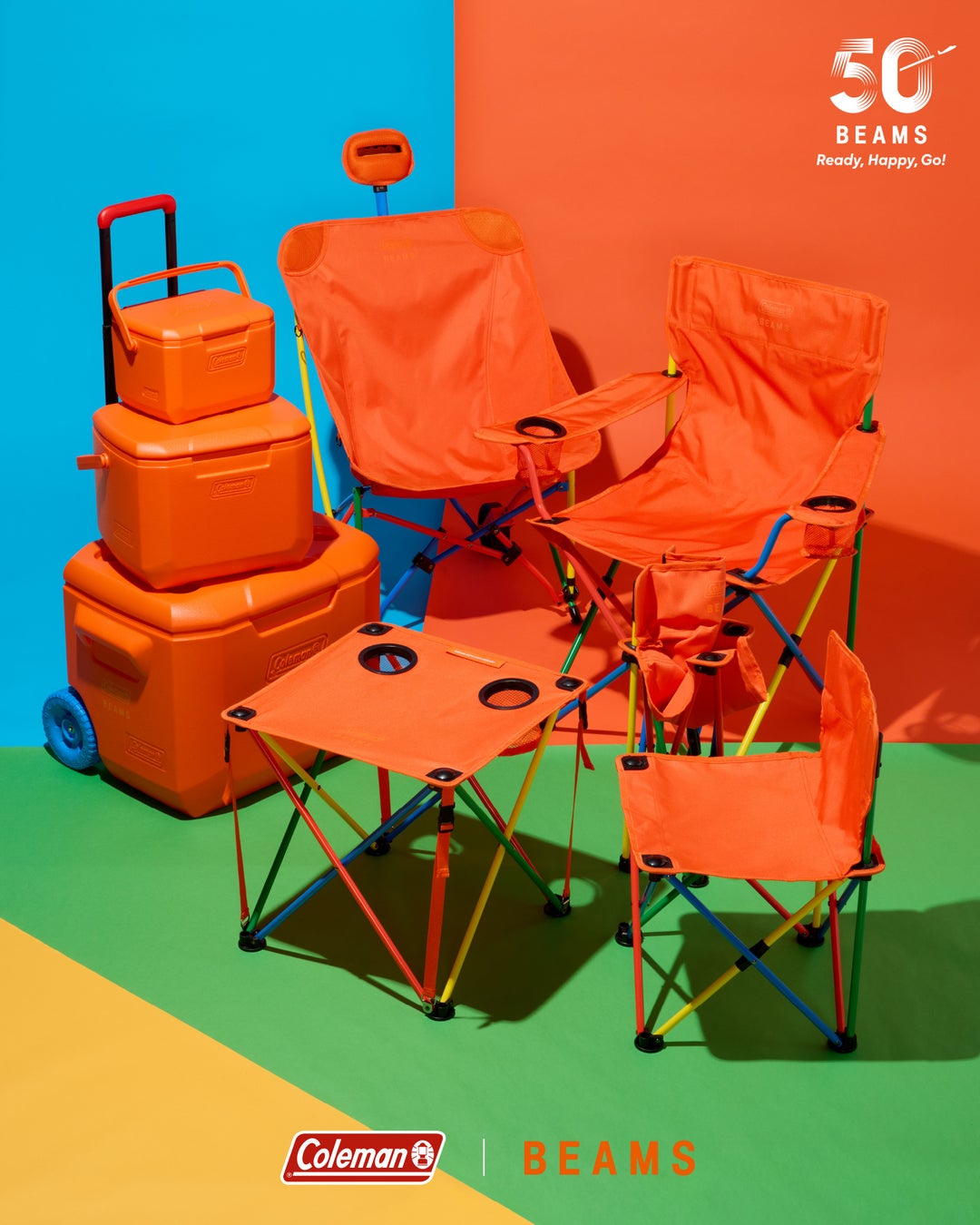 コールマン × ビームス、アニバーサリーコレクションを発売