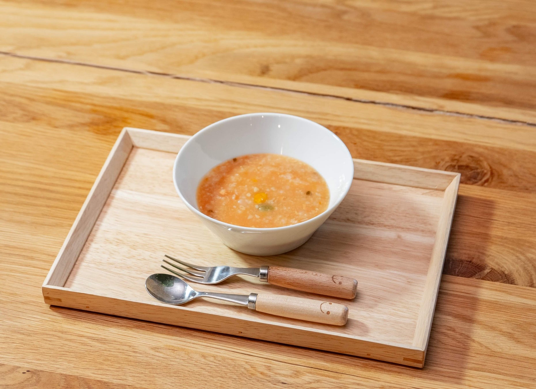 オーパークおごせ内の「レストランMORINIWA」が子育てサポートとして「離乳食」を無料提供。レストランをご利用の方に土日のみ先着20食限定で実施します