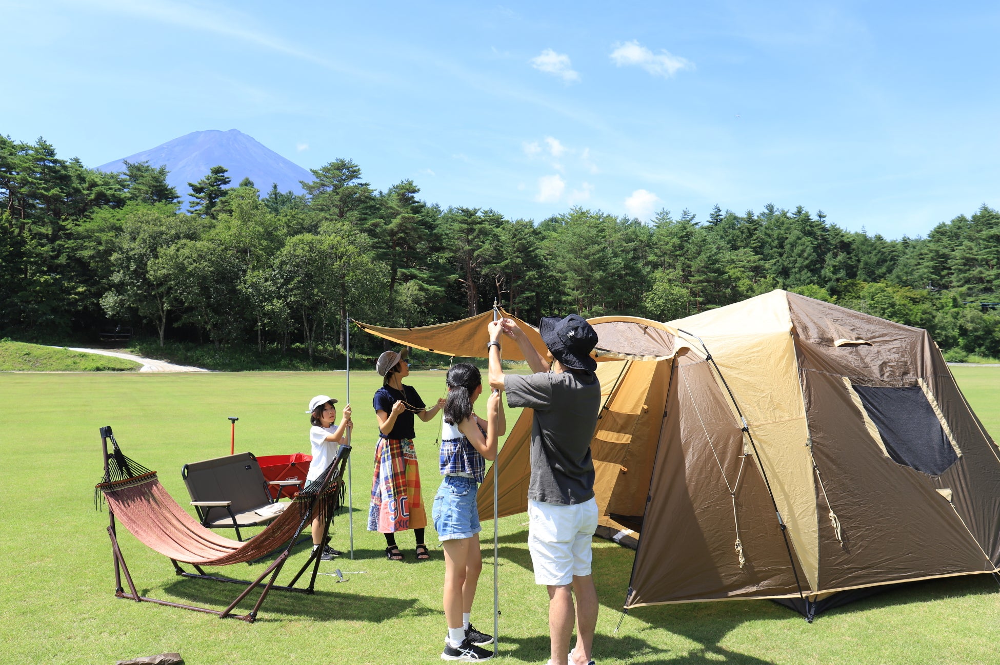 山梨県・富士山の麓のキャンプ場「すばるランド CAMP FIELD(キャンプフィールド)」が2026年4月4日(土)より営業開始！