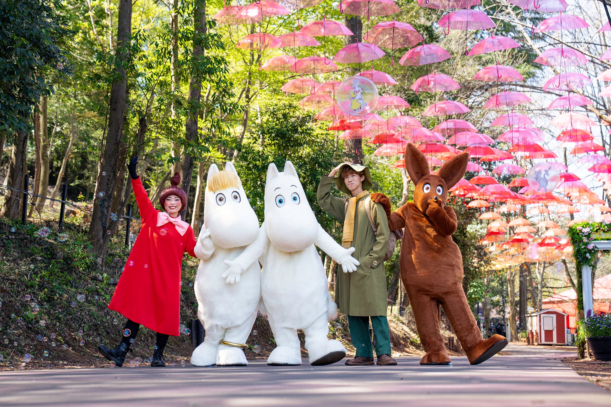 「ムーミン谷とアンブレラ」2026年4月11日（土）スタート！『ムーミン谷の彗星』をテーマにしたアンブレラスカイとライトアップ開催！今しか手に入らないグッズや期間限定メニューが盛りだくさん！