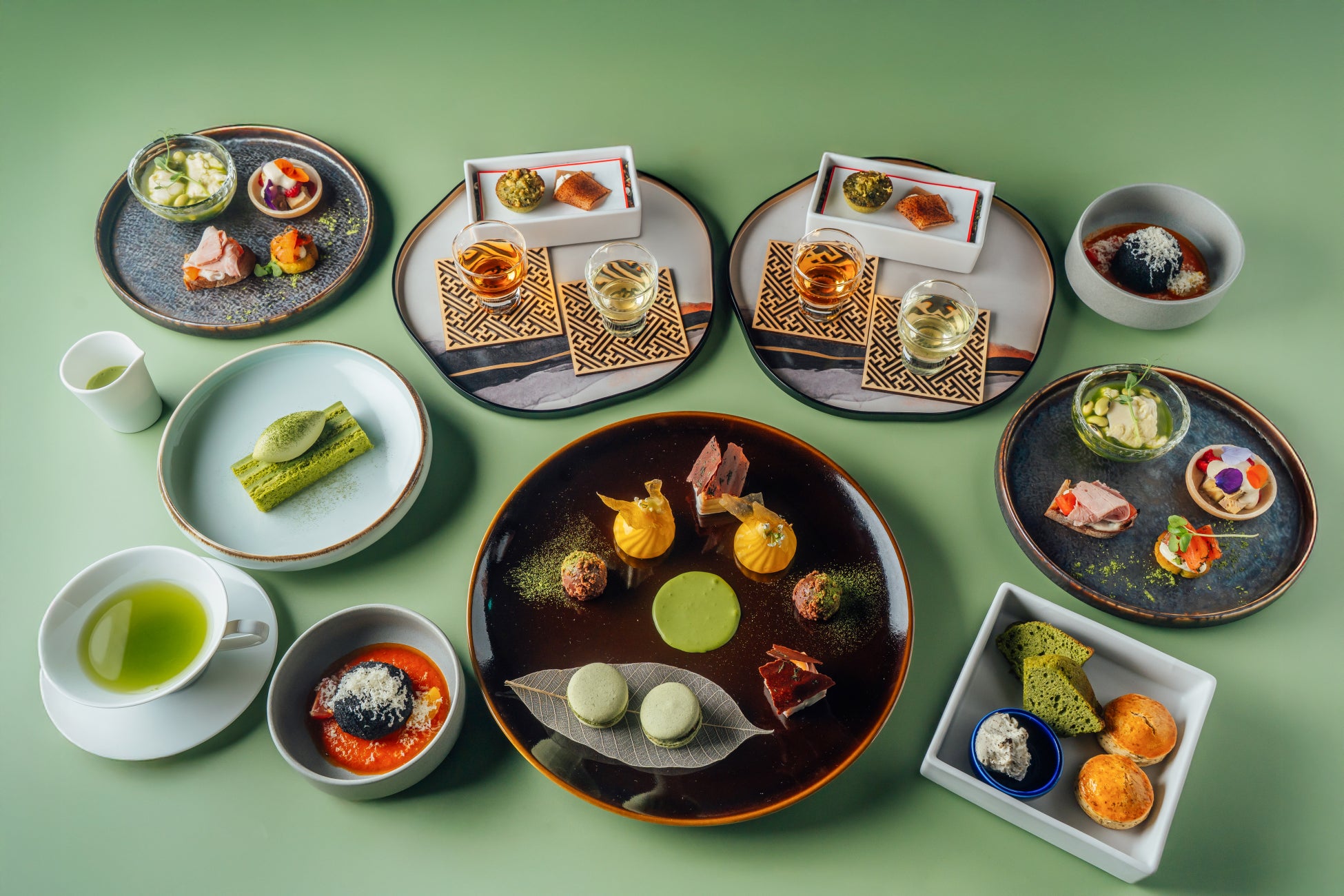 【コートヤード・バイ・マリオット福井】『福寿園×コートヤード・バイ・マリオット福井　宇治茶アフタヌーンティー』開催｜初夏限定のスペシャルアフタヌーンティーが登場