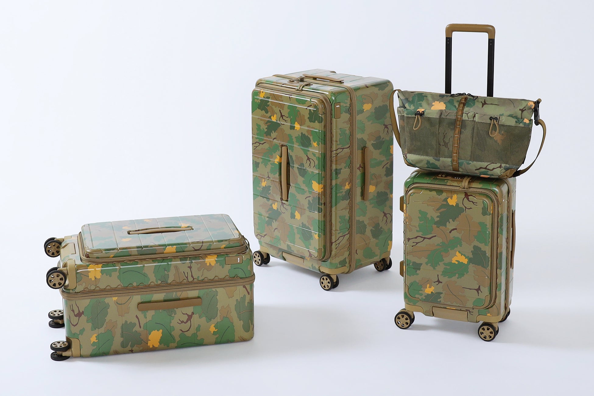 「電車キャンプ」の広がりに着目した、アウトドアにも使えるスーツケース「ace. テオフィールドOD」発売