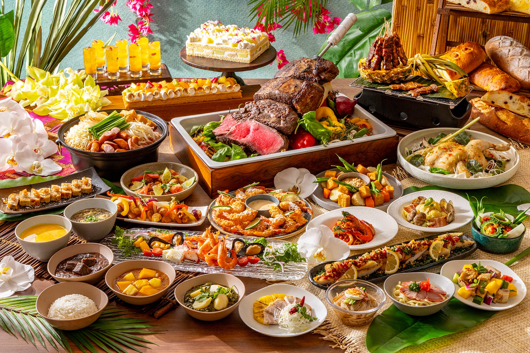 ヒルトン名古屋トロピカルサマーランチ＆ディナービュッフェ