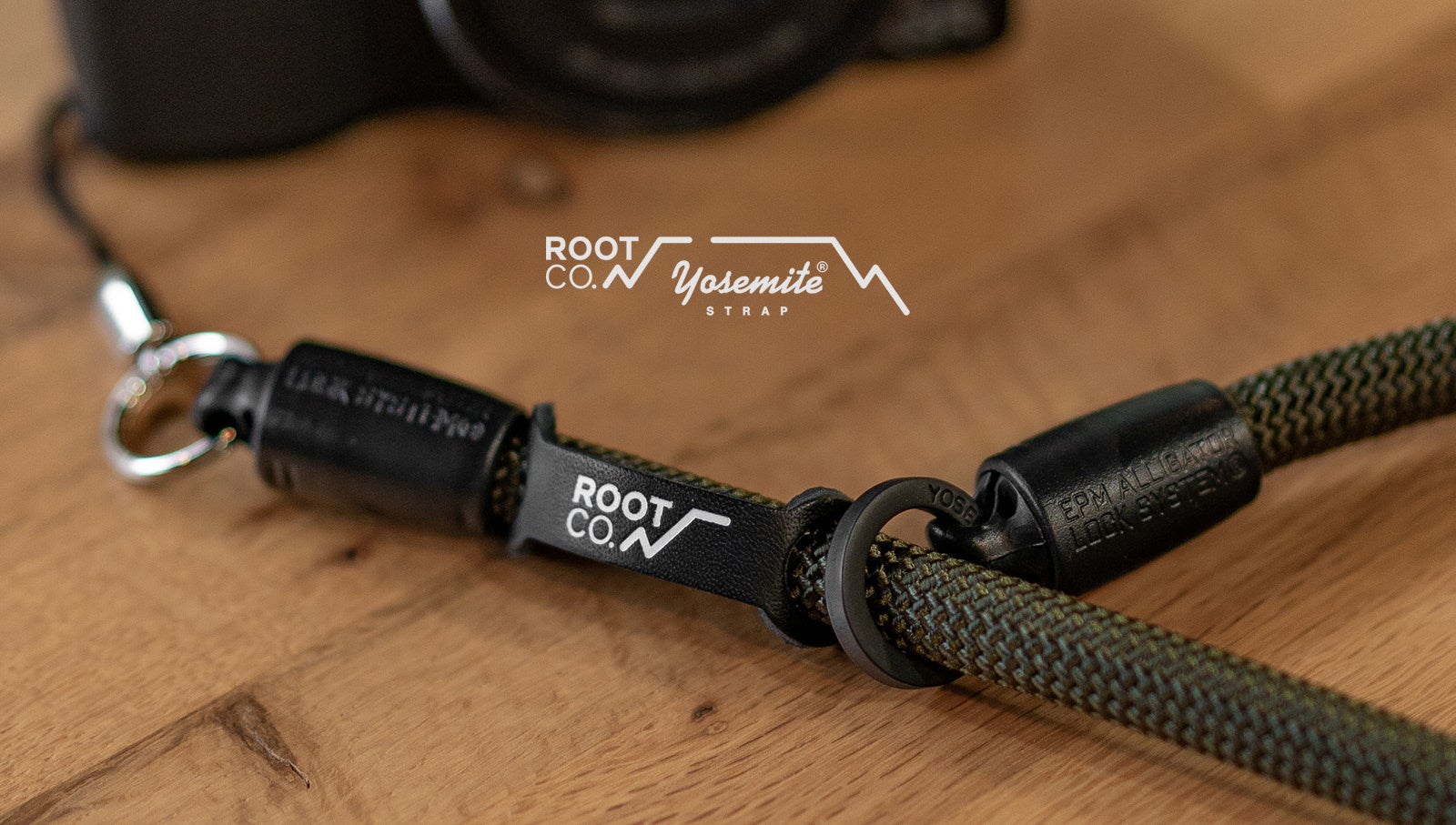 【ROOT CO.別注モデル】シックなマットブラックパーツを採用したYOSEMITE HAND STRAP、取り付け方法が異なる2モデルを予約販売開始