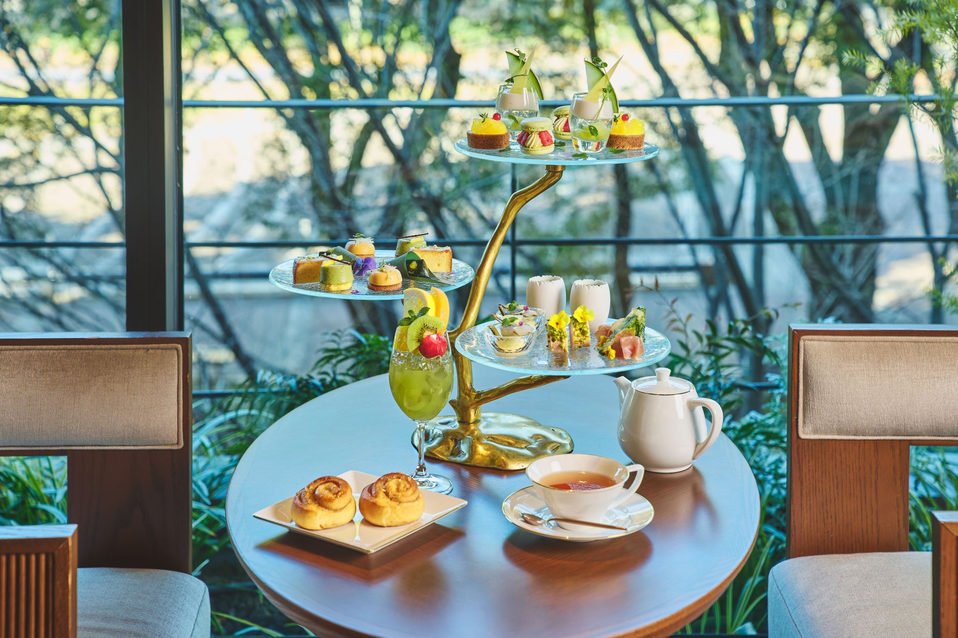 TIAD, AUTOGRAPH COLLECTION 　4月13日より、爽やかな新緑を感じる「グリーンアフタヌーンティー」を提供