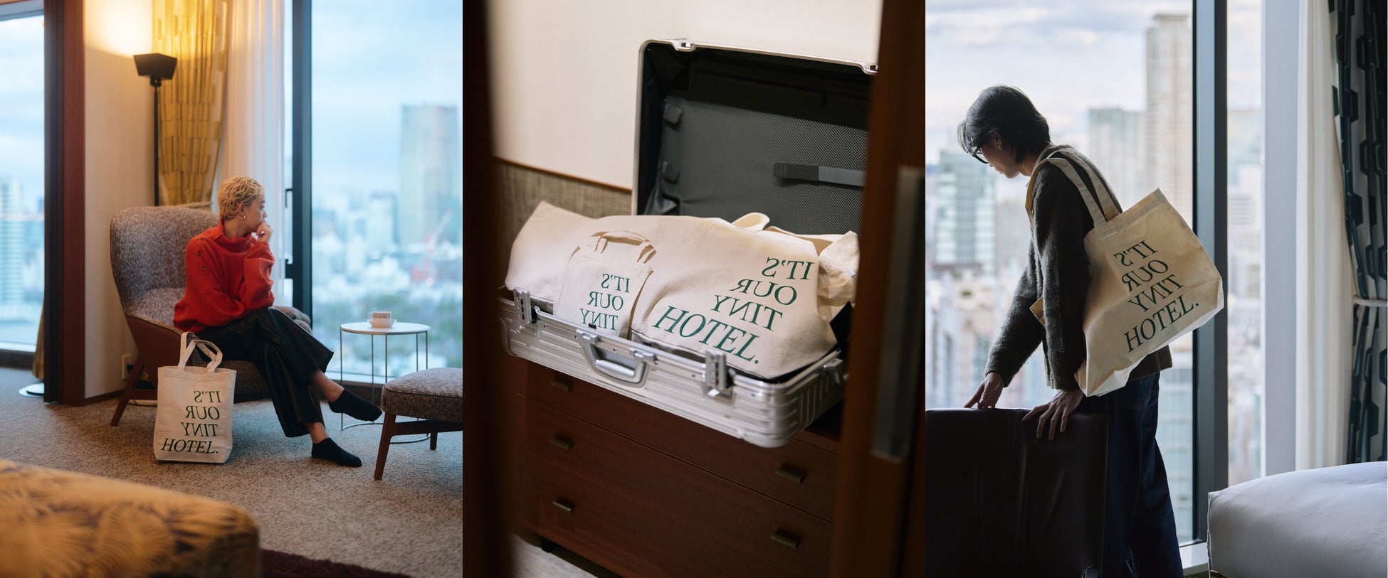 【THE AOYAMA GRAND HOTEL × BOUTIQUE】青山のカルチャーを纏う、新たなコラボレーションがスタート。全４サイズのオリジナルトートバッグをリリース。