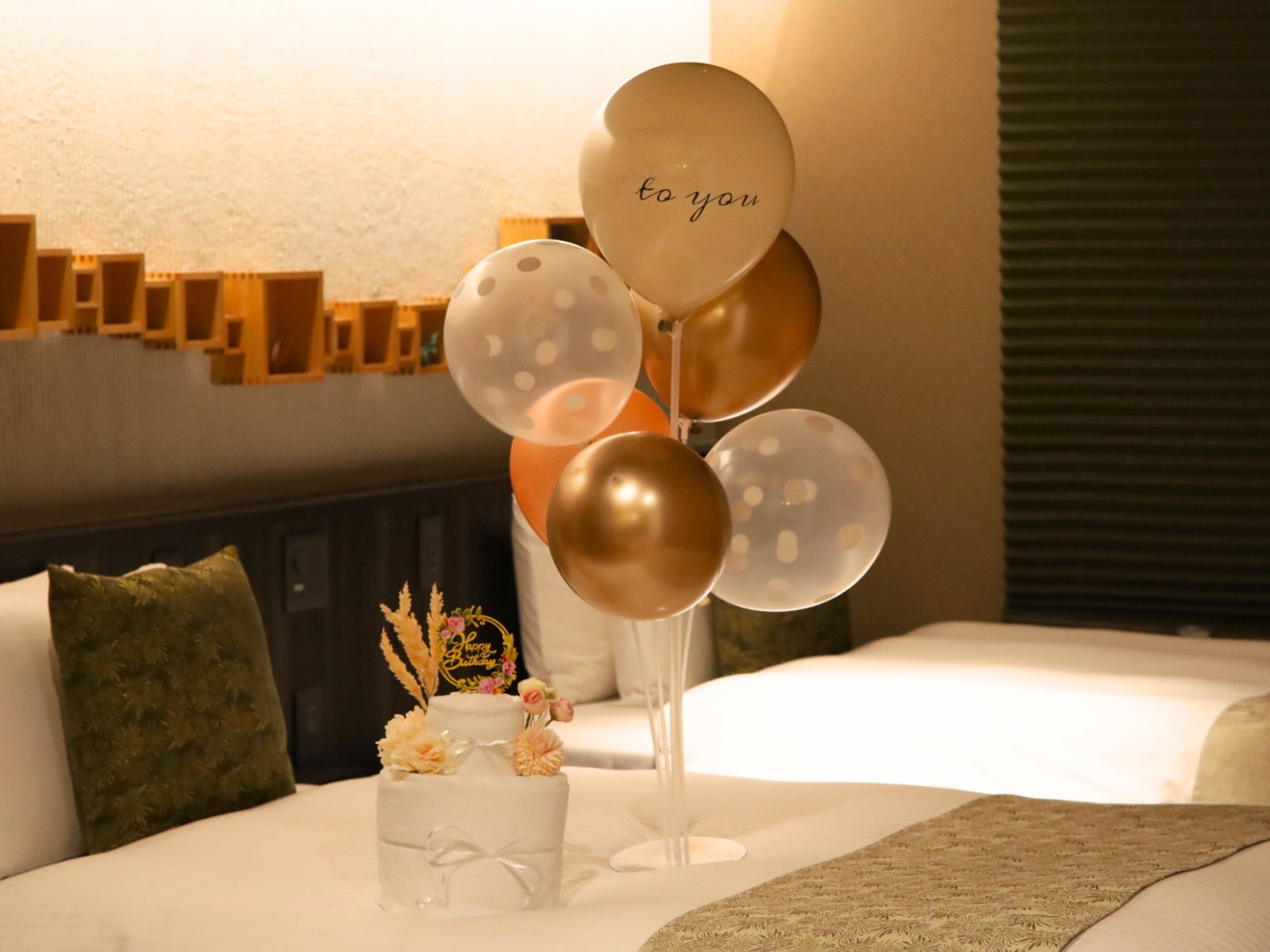 大切な人との特別な夜を演出する「記念日オプション」スタート｜SAKE Bar Hotel ASAKUSA