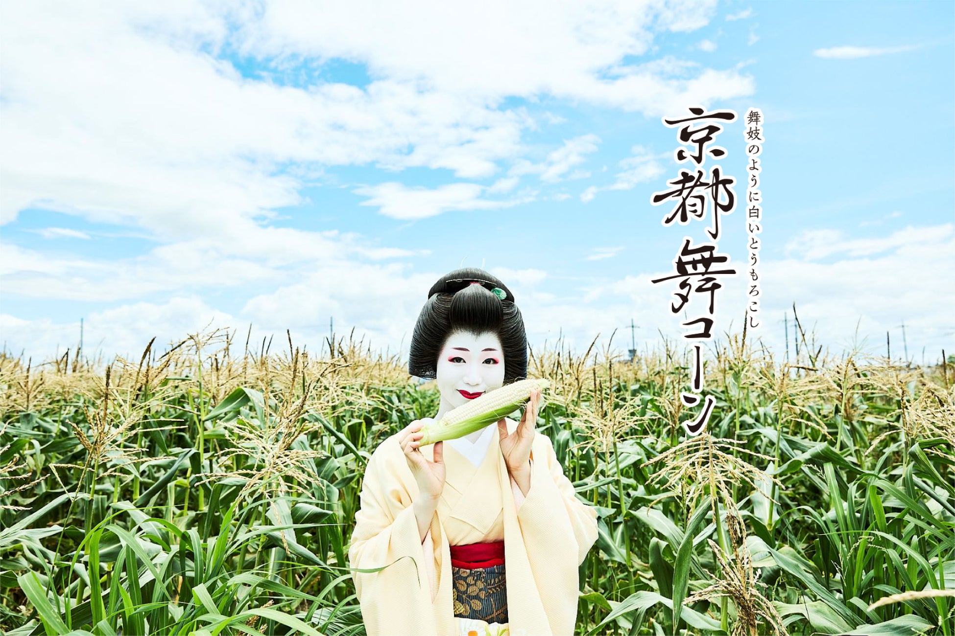 田んぼの真ん中に、行列ができる。