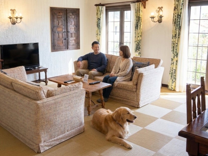 田んぼの真ん中に、行列ができる。