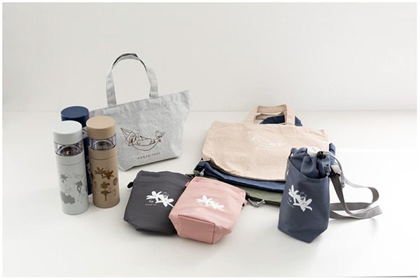 六甲高山植物園×暦生活 『花びより』 イベントオリジナルグッズ トートバッグや植物園限定ピアスが登場