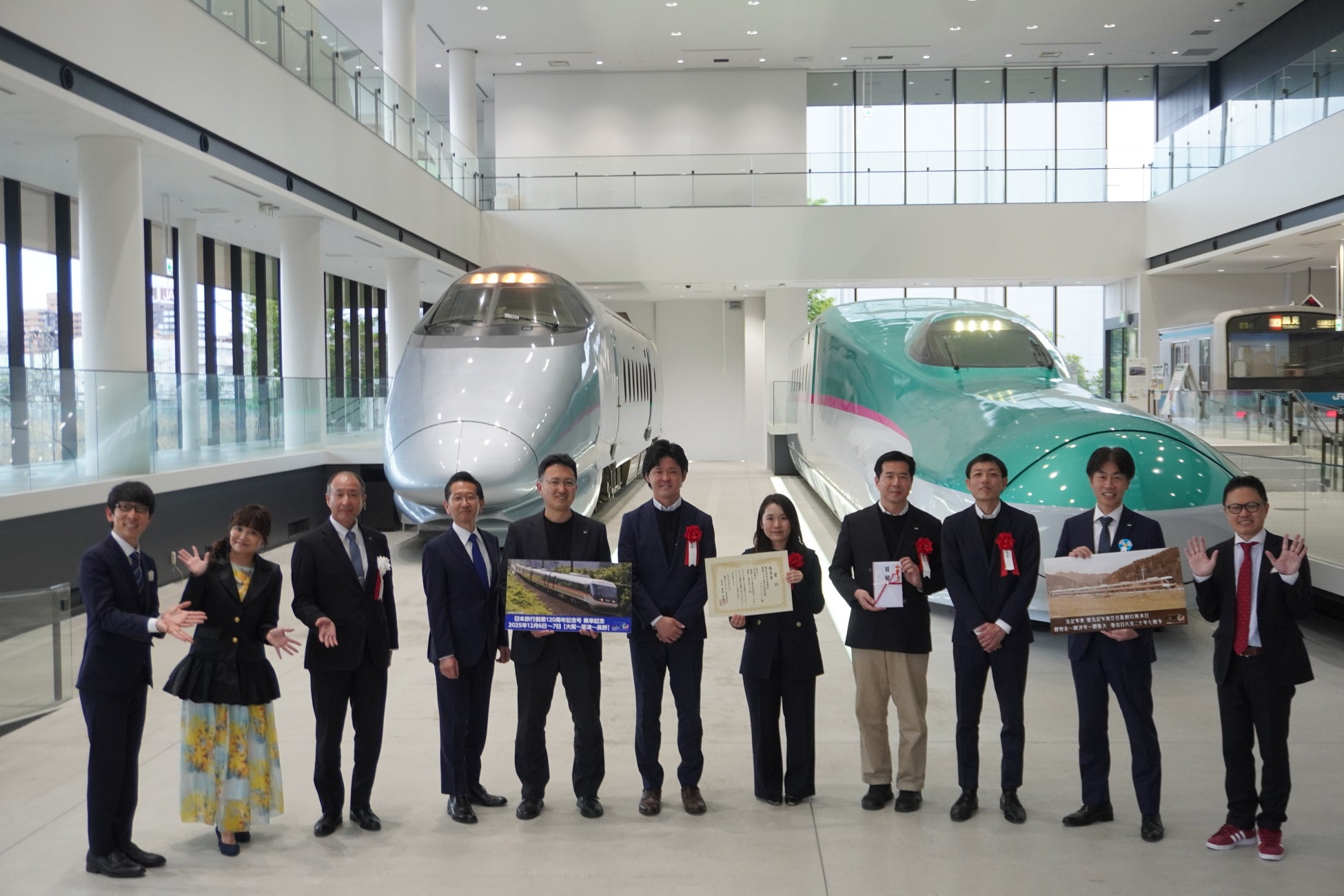 鉄旅 OF THE YEAR 2025 授賞式　大阪～長野 直通団体貸切列車「日本旅行創業120周年記念号」で行く長野・善光寺への旅　　　　　　　　『優秀賞』を受賞！