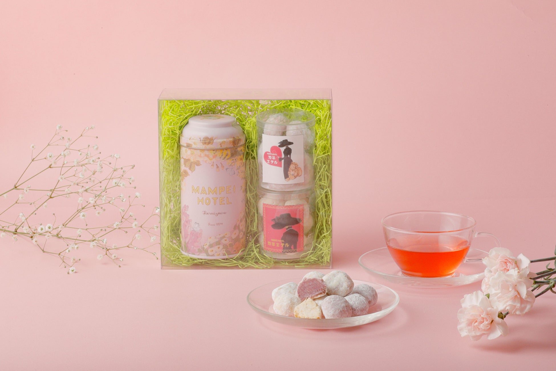 【万平ホテル】母の日に感謝を込めて贈る、優しいティータイム「MAMPEI TEA TIME GIFT」を発売