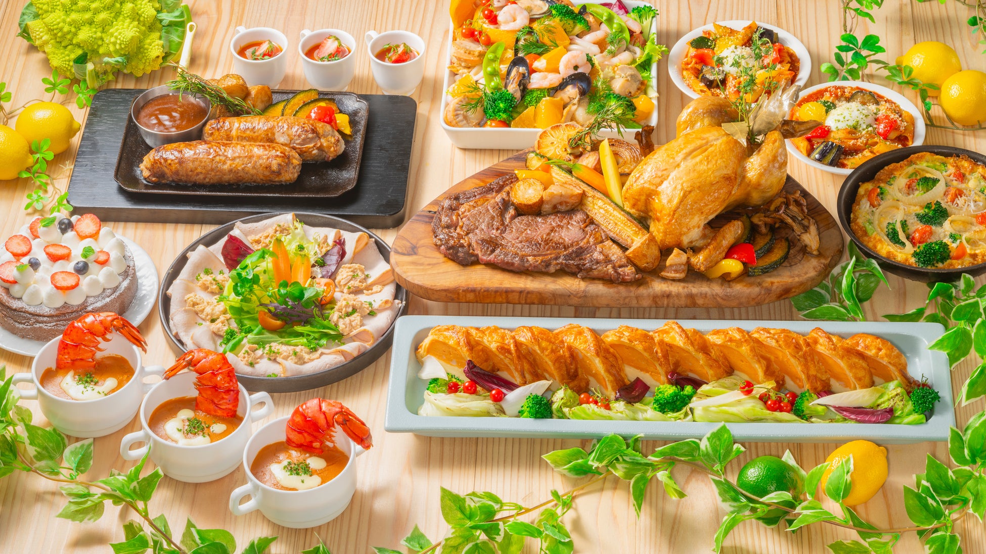 【シェラトングランドホテル広島】ゴールデンウィーク限定スペシャルブッフェ開催　目の前で焼く国産牛ステーキやキッズコーナーなど世代を問わず楽しめるラインアップ