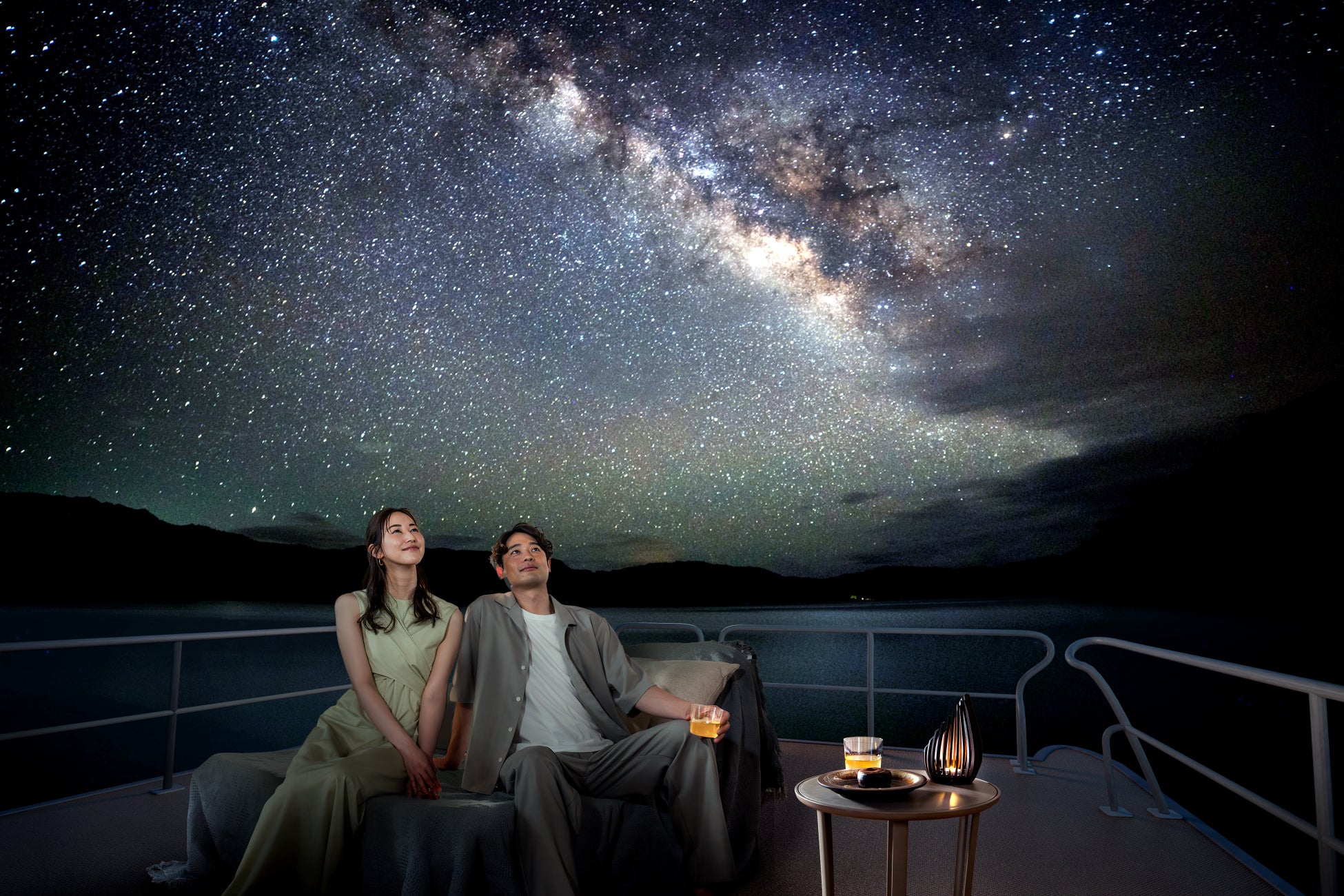 【西表島ホテル】国内初の星空保護区に認定された西表島の星空を仰ぐ1日1組限定の「ティンガーラディナークルーズ」今年も開催