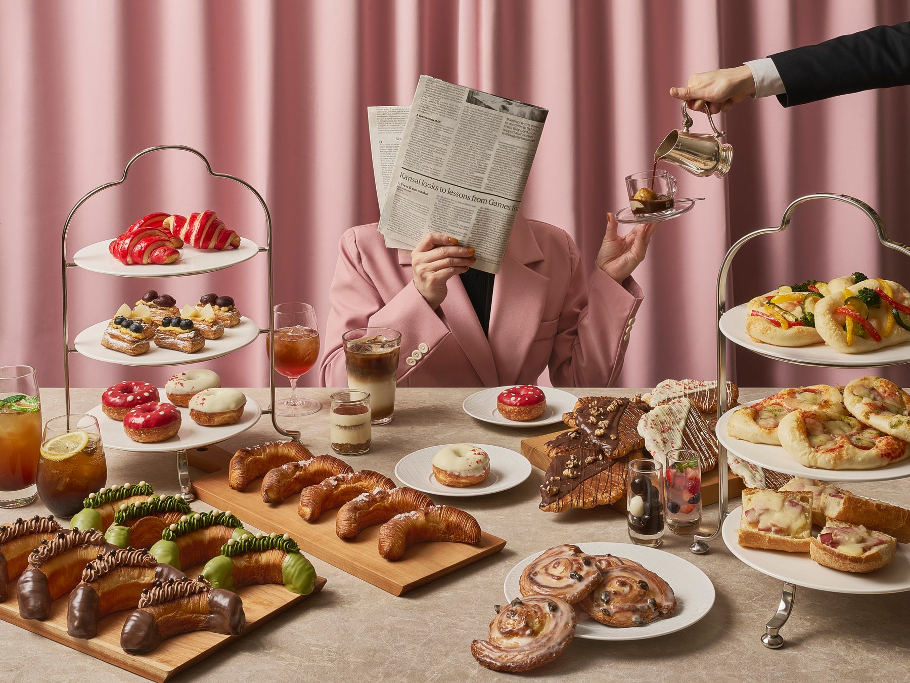 【セント レジス ホテル 大阪】パリのブラッスリーのエスプリを映す、表情豊かなクロワッサンと多彩な風味を心ゆくまで「ブレッド＆フレーバー by NESPRESSO（ネスプレッソ）」