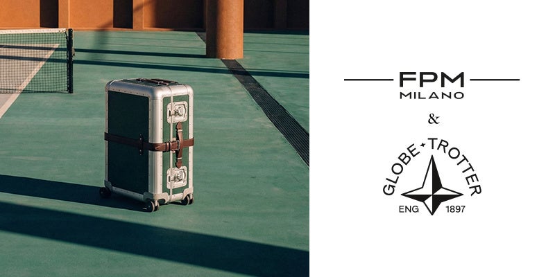 「FPM Milano & GLOBE-TROTTER」イタリアの構造美と英国のクラフツマンシップが交差する、ラゲッジブランド同士初のコラボレーションを4月29日より発売