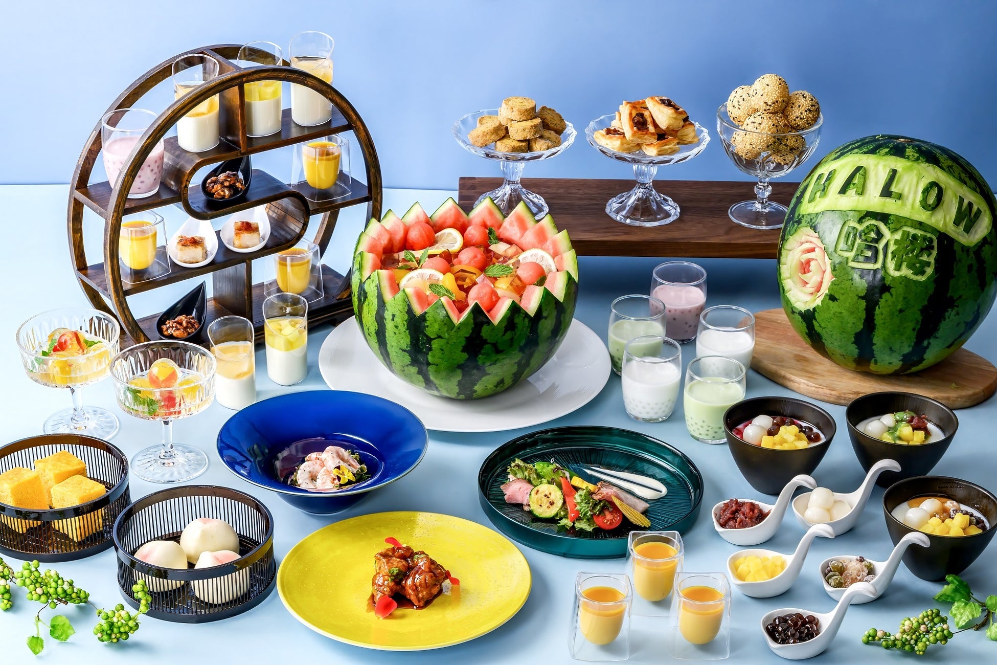 【都シティ 大阪本町】モダンチャイニーズで涼を感じるデザートブッフェ付きSummer Lunch