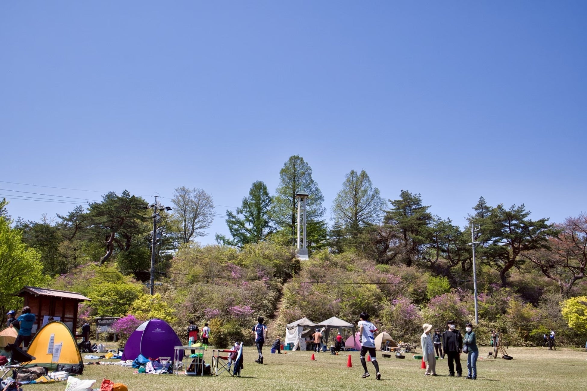 岐阜・根の上高原で開催の「第31回根の上高原つつじ祭りオリエンテーリング大会」、ココヘリを導入