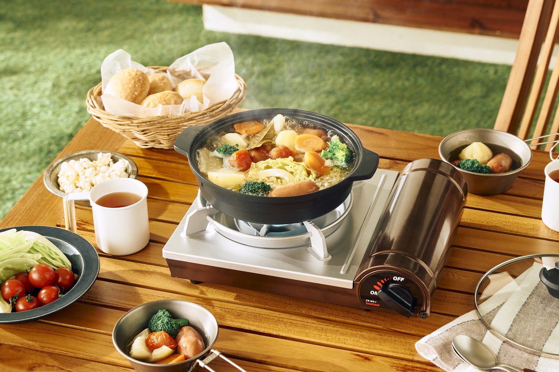 【新商品】風に強く、高火力。「カセットフー “ウィンドシールド”」を発売