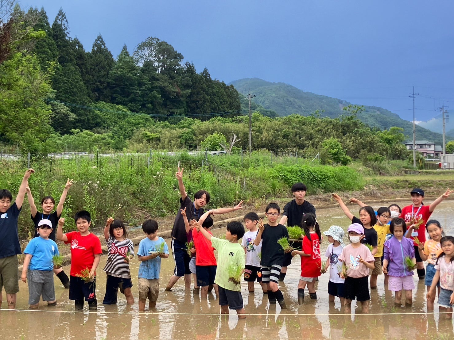 【こどもの休日の過ごし方】5/24出発　お米づくり体験スクール【田植え編】