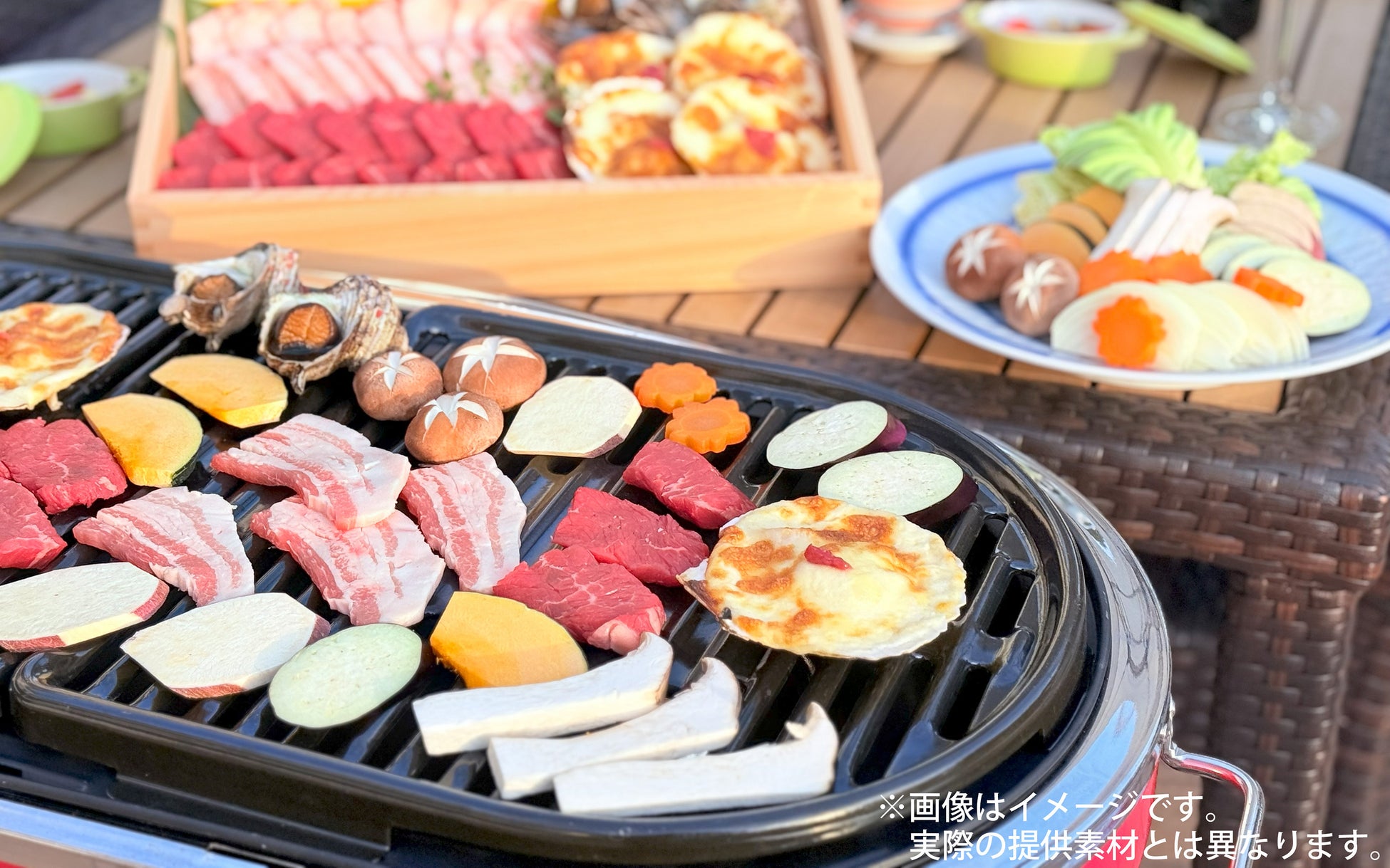 【白良荘グランドホテル】本州で一番早い海開き 白良浜より徒歩30秒「土・日・祝限定 手ぶらで日帰りBBQ＆温泉プラン」のご案内