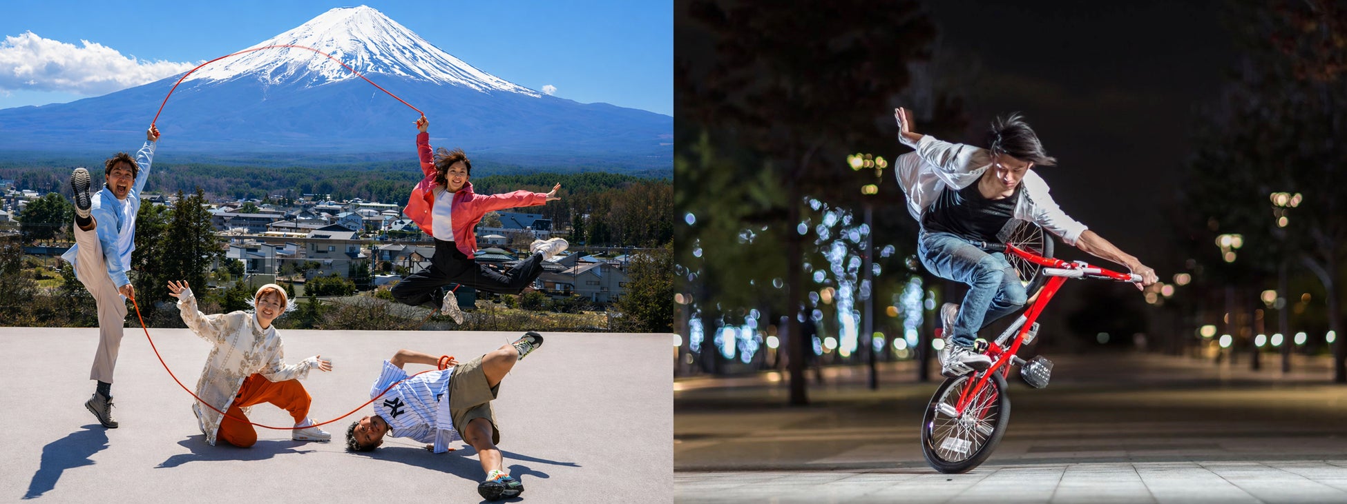 【富士急ハイランド】シルク・ドゥ・ソレイユに出演した日本人アーティストによるダブルダッチ＆BMX スペシャルパフォーマンス5/9(土)10(日)開催！