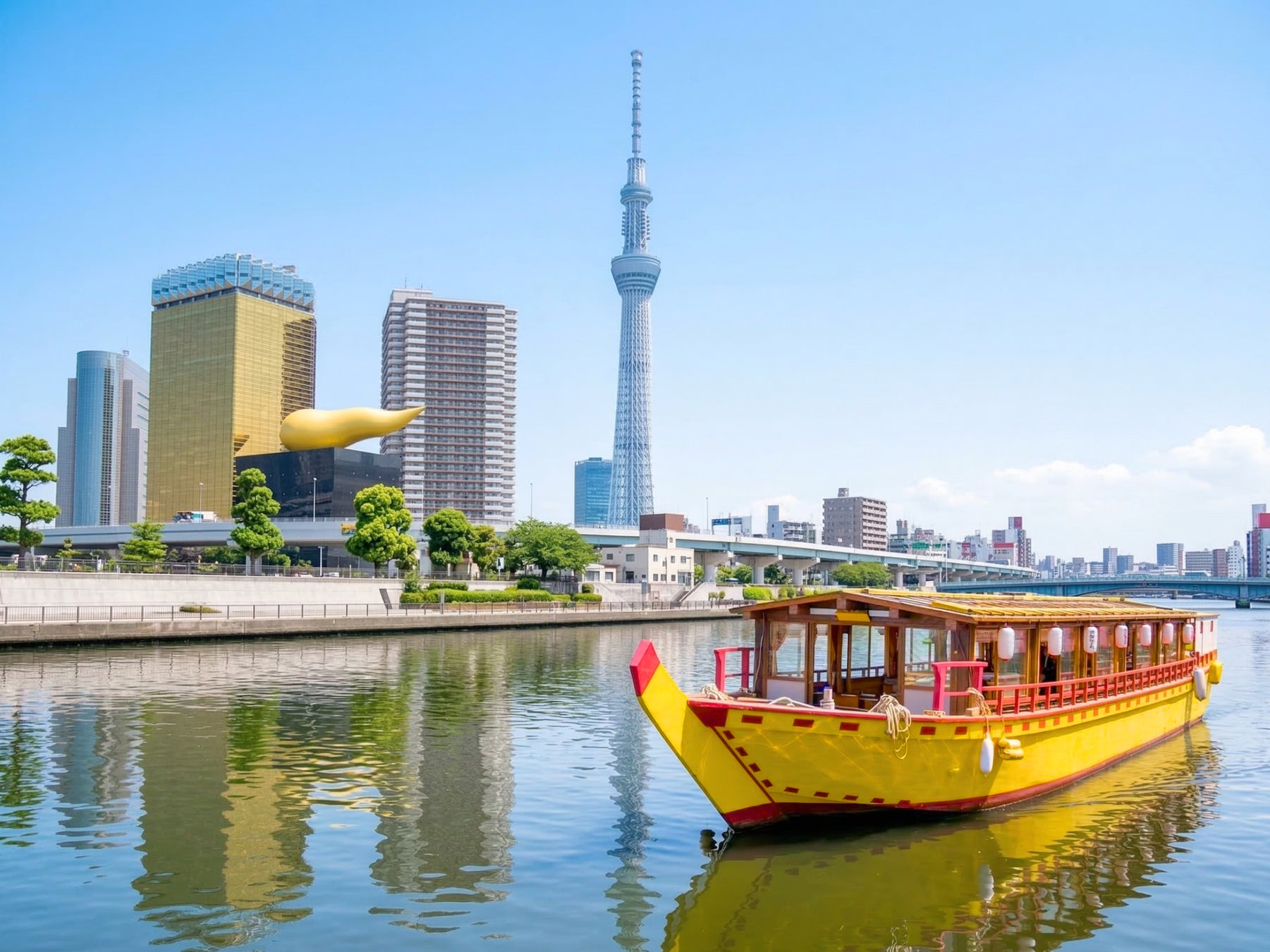 【江戸前汽船】東京スカイツリー®を眺める「隅田川周遊2.5時間国産牛ステーキランチクルーズ」を7月12日より日曜・祝日限定で運航開始！