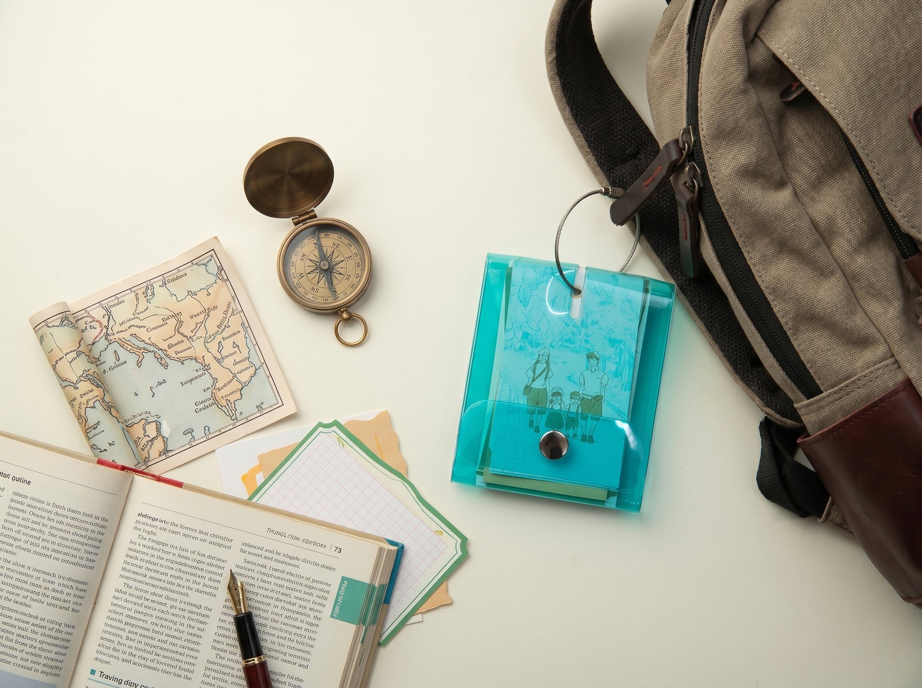 サッと手に取り確認できる自分で作る単語帳型の旅のしおり「Tabi Colle」を南山大学生と共同開発