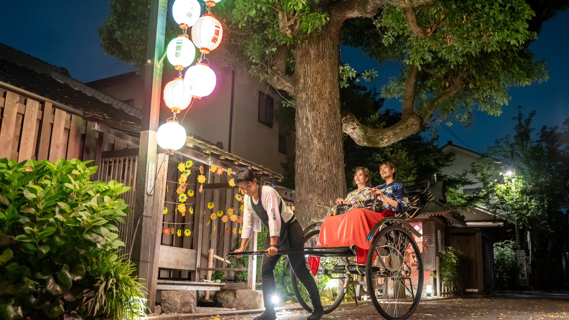 【川越プリンスホテル】猛暑を避けて夜の滞在を観光価値へと変える宿泊者限定人力車ナイトツアー付き宿泊プランを販売