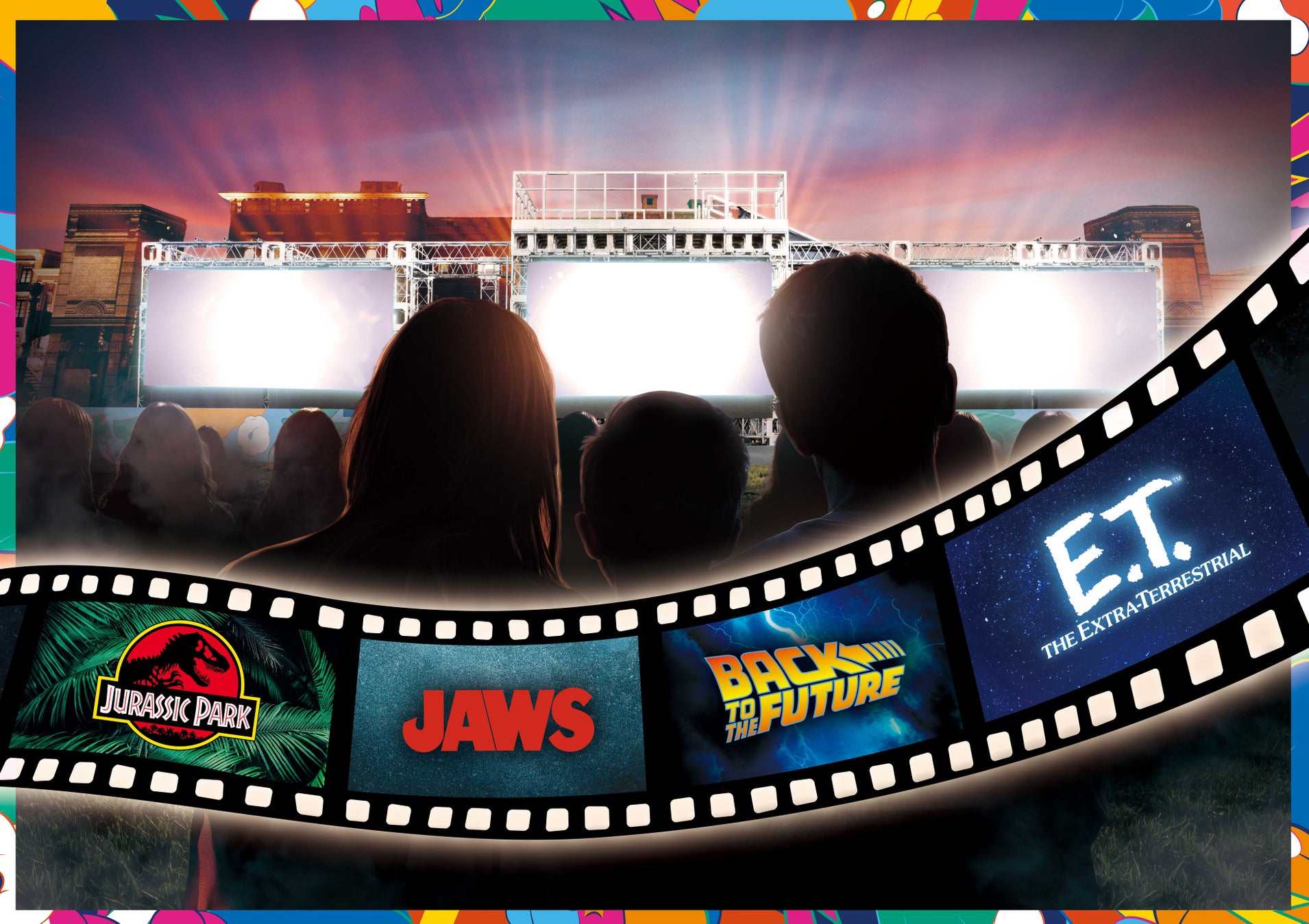 パークの２５年を振り返り、エンターテイメントの魅力を再発見する“Discover USJ”すべての映画ファンにおくる、映画鑑賞イベント『シネマナイト・ピクニック ～Ｄｉｓｃｏｖｅｒ Ｕ!!!～』