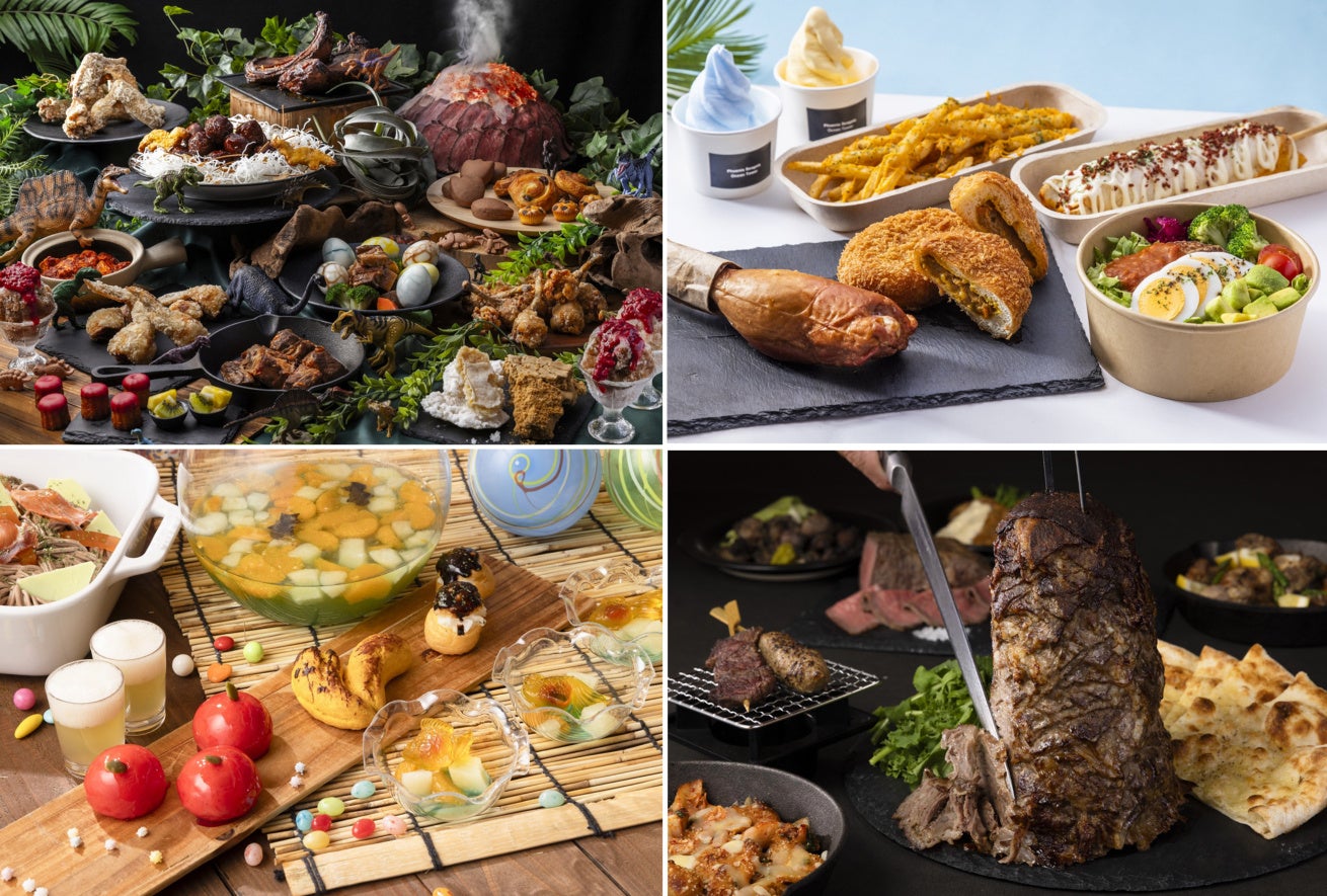 【フェニックス・シーガイア・リゾート】夏のおいしい冒険！恐竜ビュッフェに肉祭り、縁日スイーツまで楽しむ「シーガイアの夏休み」