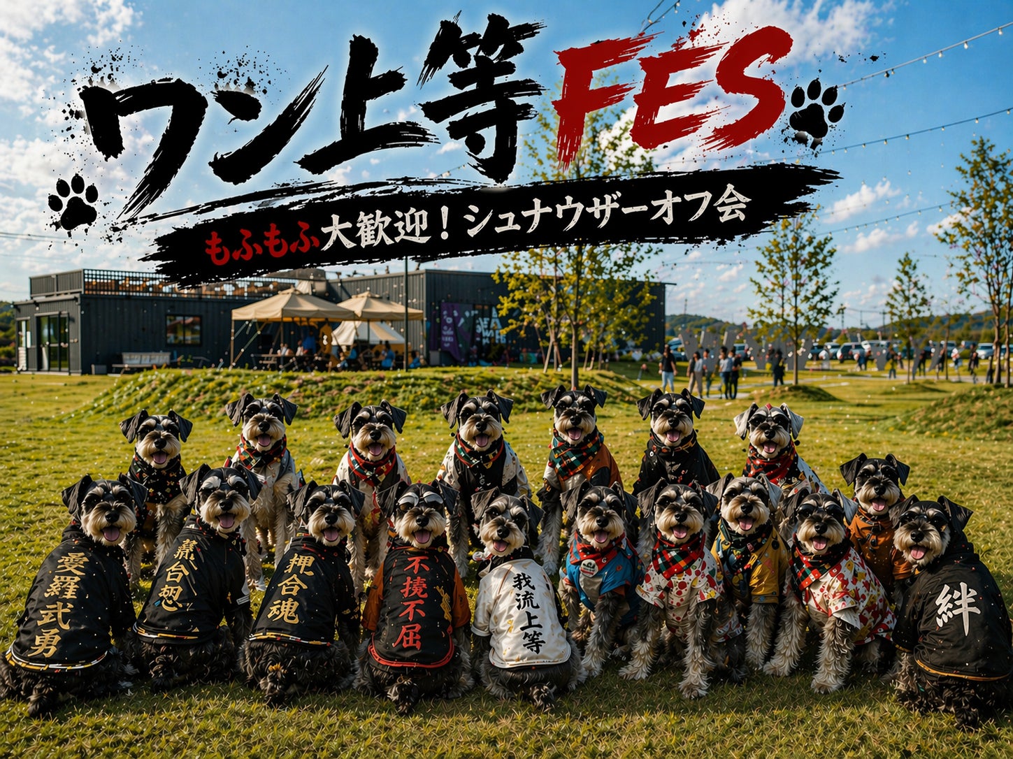 ワン上等！シュナウザーオフ会レポ【大阪・岸和田】
