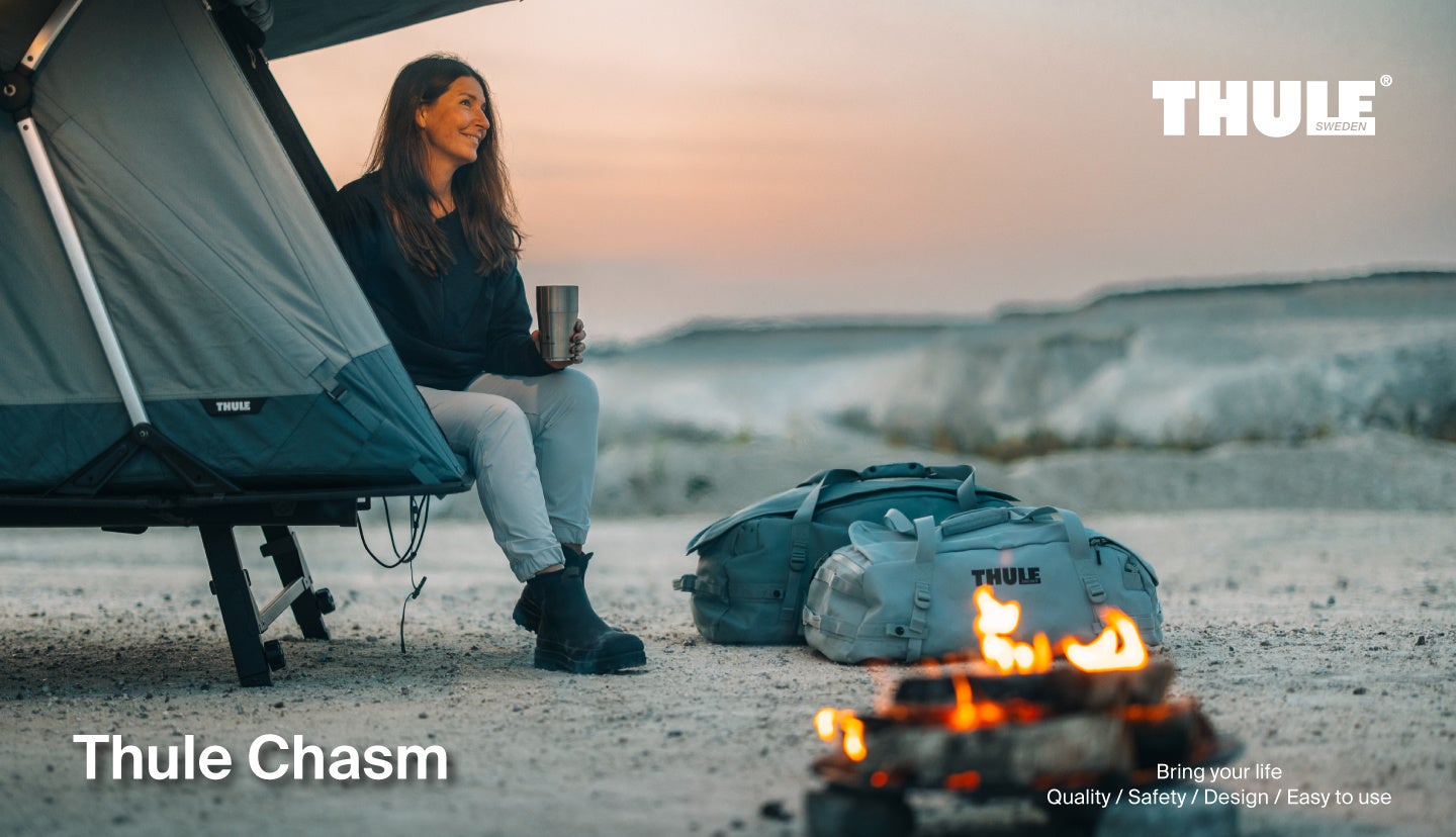 THULE、フィールドと都会をシームレスに冒険できる、ラギット＆スタイリッシュなダッフルバッグ【Thule Chasm】から新色を発売！