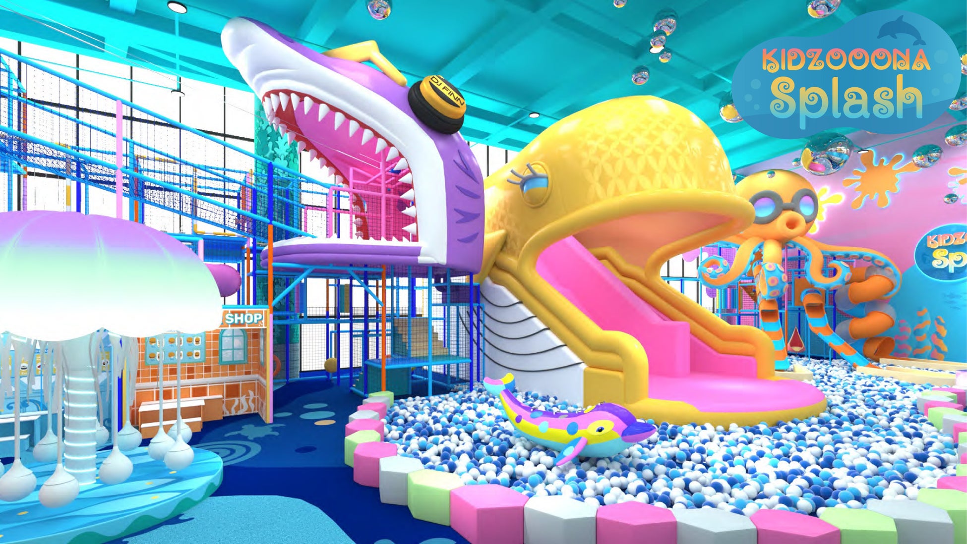 イオンファンタジー　新業態の大型屋内プレイグラウンド「KIDZOOONA Splash」が誕生！