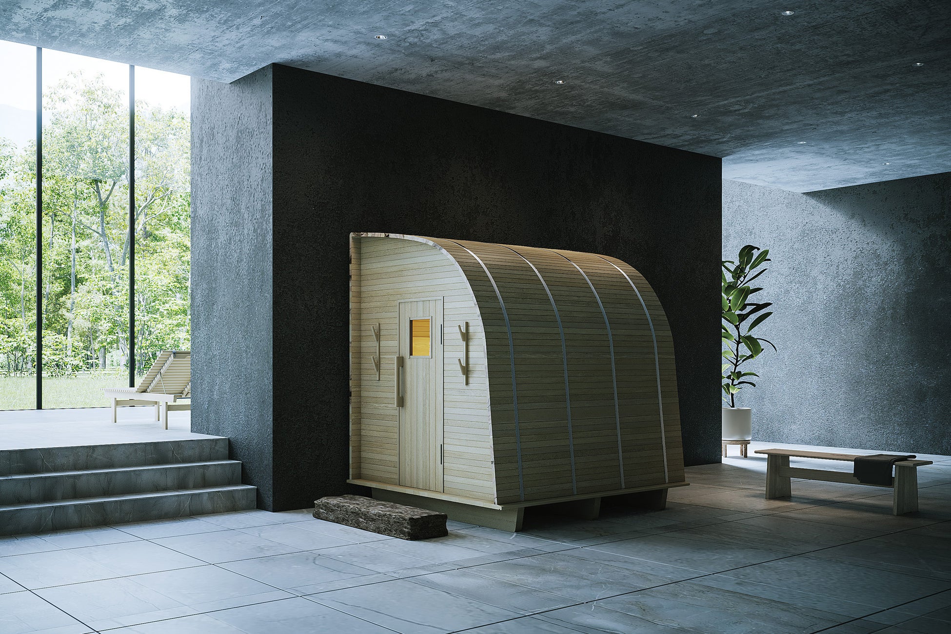 100年の木工家具づくりから生まれた国産檜材のサウナ「kupu sauna」大阪展を開催