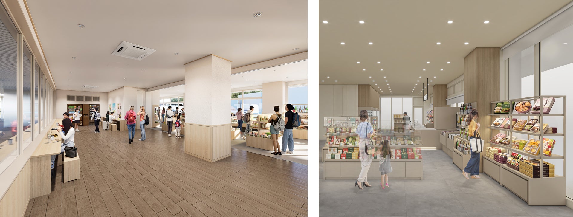 【ＪＲ東海】中央本線 中津川駅における待合室及び店舗のリニューアルについて