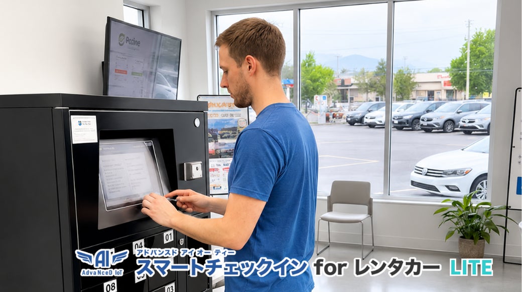 小規模レンタカー事業を低コストで無人化！インバウンドにも対応する「AdvaNceD スマートチェックイン for レンタカー Lite」提供開始