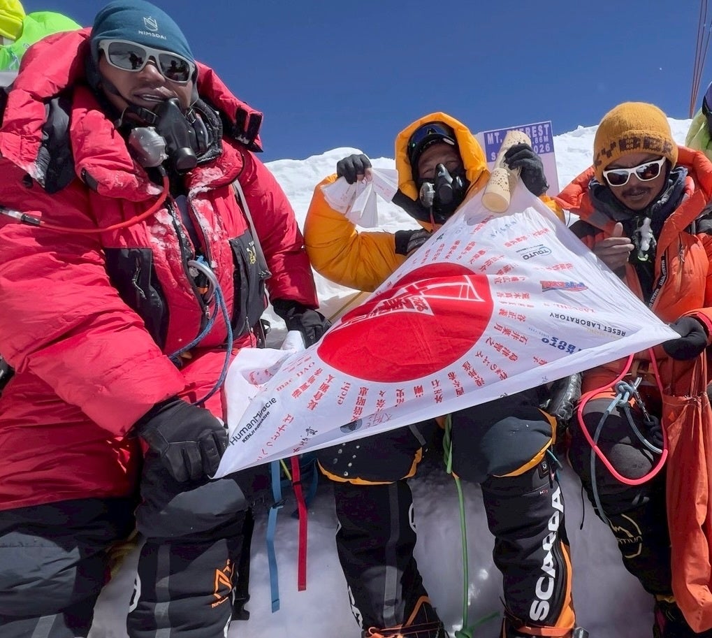 【日本人最速記録】竹あかり演出家・池田親生、初の本格登山でエベレスト登頂